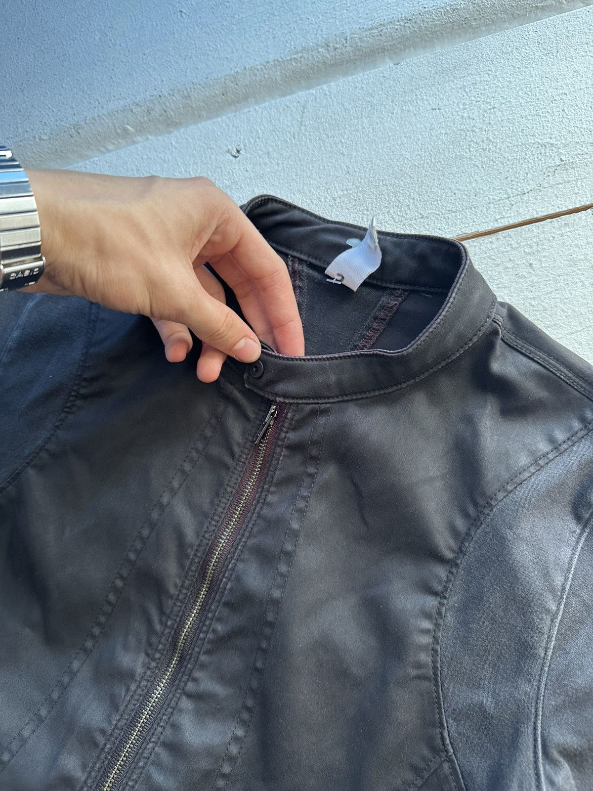 G-Star 🚨 G STAR RAW WMN Y2K Vintage Denim Zip Racing Jacket Size M / US 6-8 / IT 42-44 - 6 Thumbnail