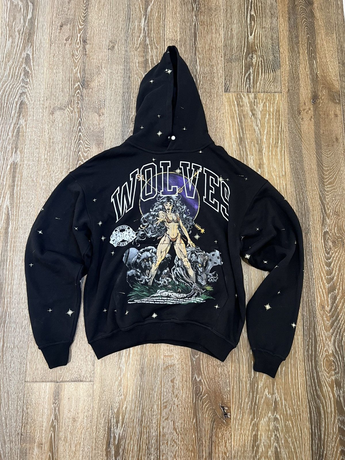 Darc Sport DARC SPORT OHANA VINTAGE PIERCE Starry Night Hoodie Size US XS / EU 42 / 0 - 1 Thumbnail