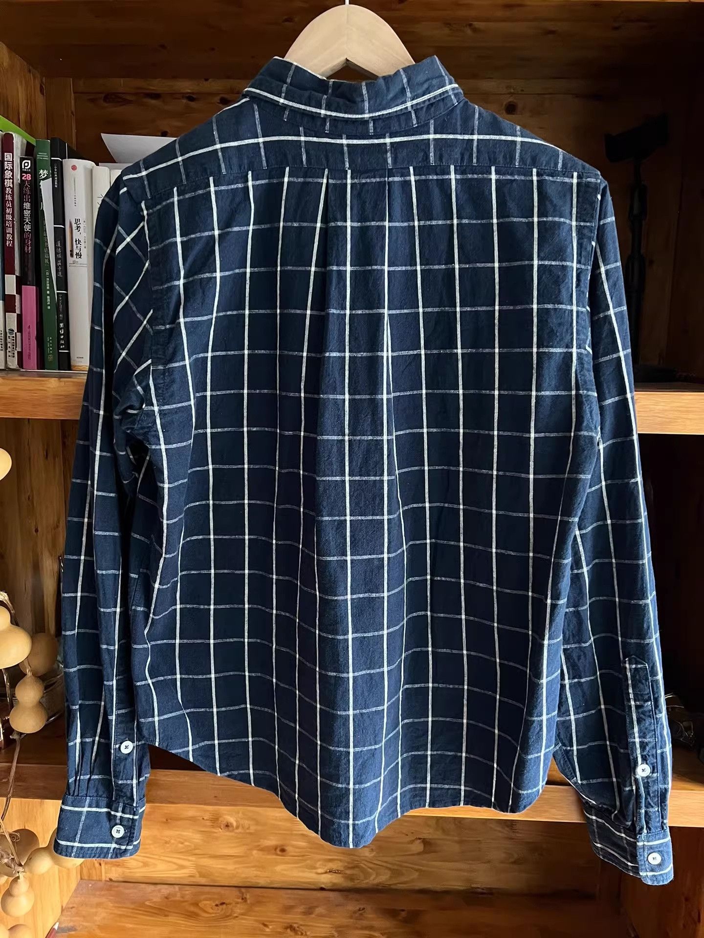 Freewheelers Freewheelers Vintage Indigo Check Linen Shirt Size US M / EU 48-50 / 2 - 5 Thumbnail