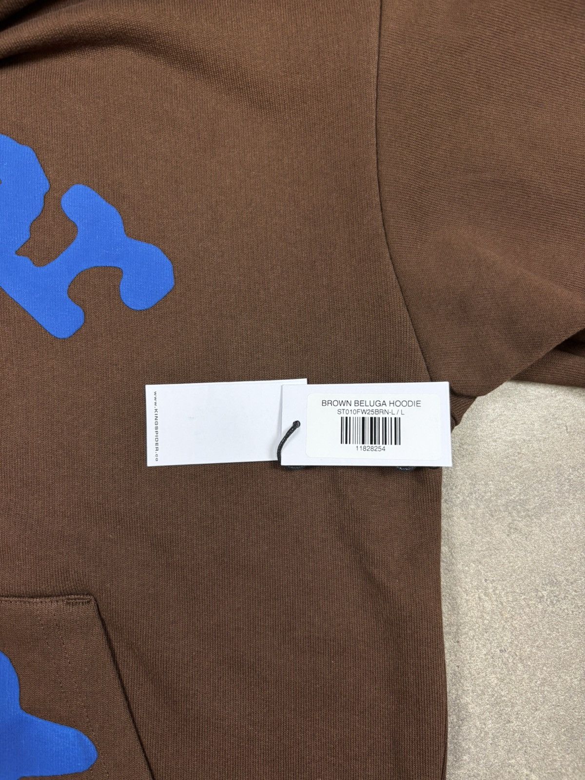 Sp5der Sp5der Beluga Hoodie, Brown Size US L / EU 52-54 / 3 - 7 Thumbnail
