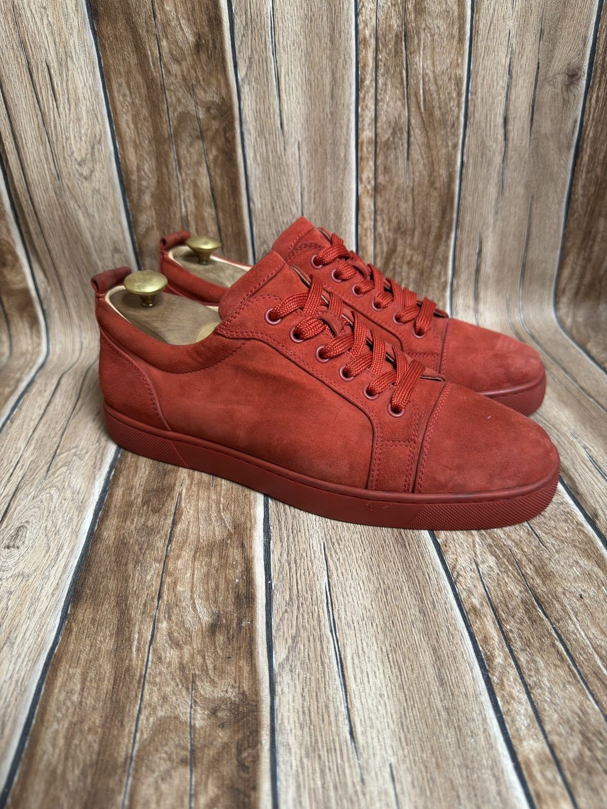 Christian Louboutin Tomette suede louis trainers Size US 9 / EU 42 - 2 Thumbnail