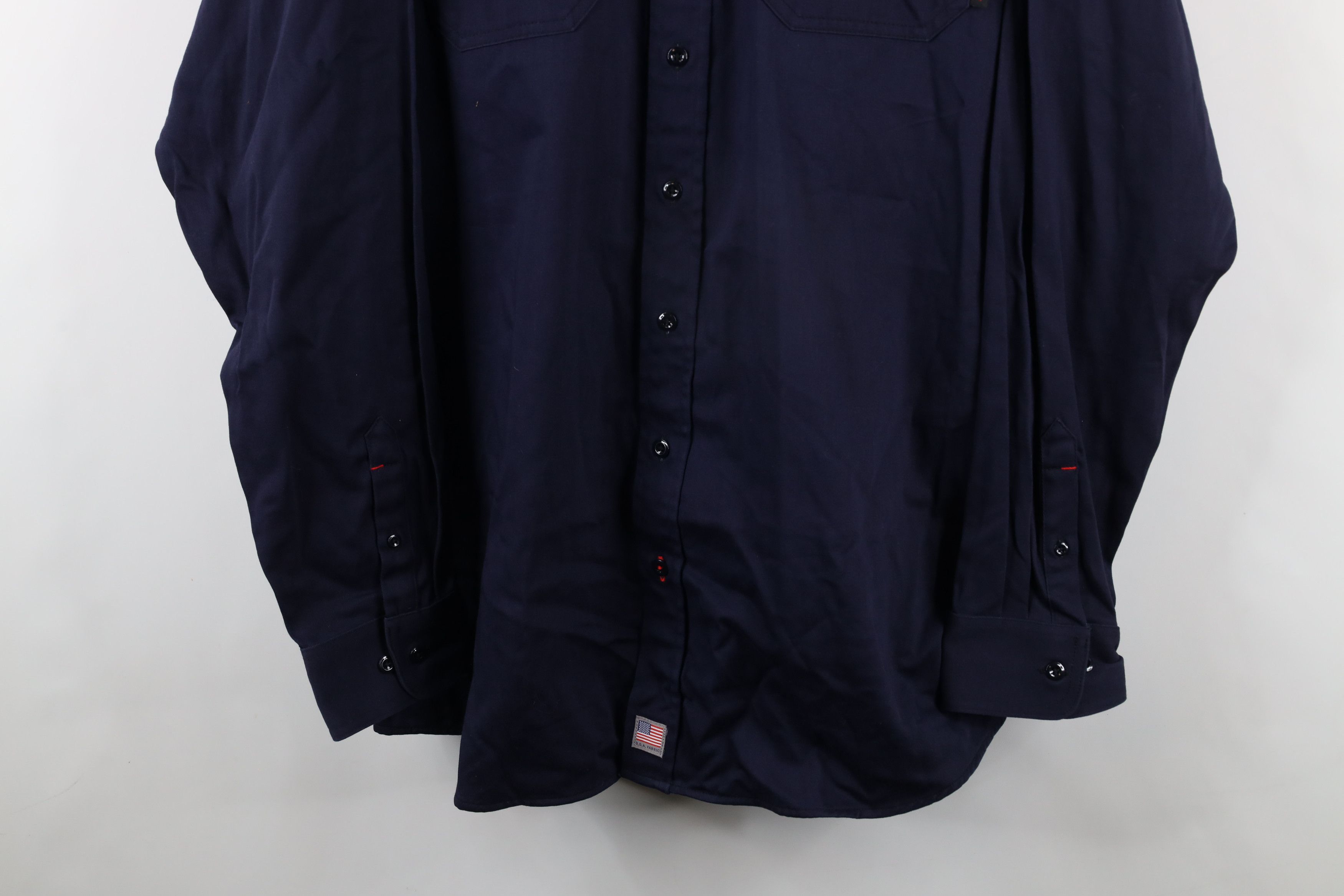 Ariat × Vintage Ariat FR Resistant CAT 2 8.9 ATPV Workwear Button Shirt Size US XXL / EU 58 / 5 - 3 Thumbnail