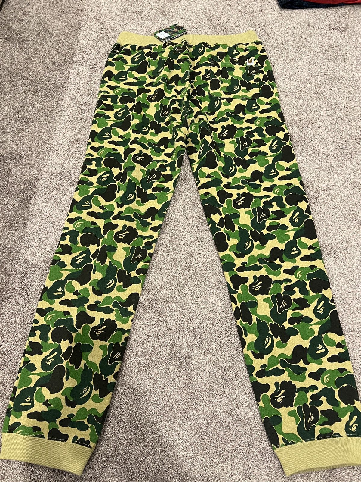 Bape ABC Camo Crystal Stone Sweat Pants Size US 32 / EU 48 - 2 Thumbnail