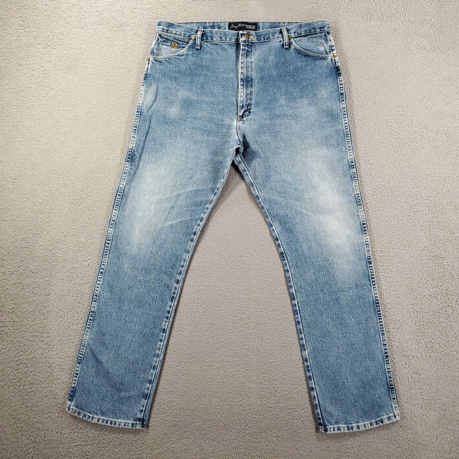 Wrangler George Strait Cowboy Cut Jean | Relaxed Fit Denim Pesante, Uomo, 42x30