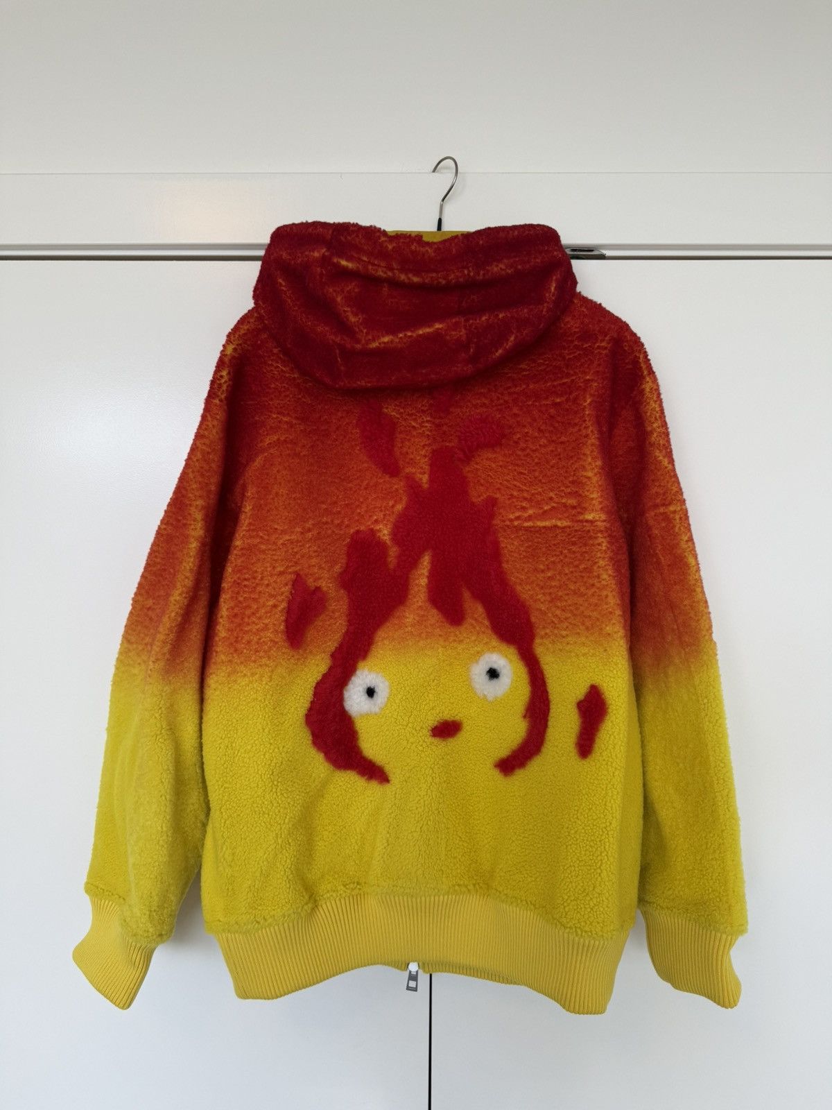 Loewe Loewe x Studio Ghibli Calcifer Shearling Leather Jacket Size US M / EU 48-50 / 2 - 2 Thumbnail