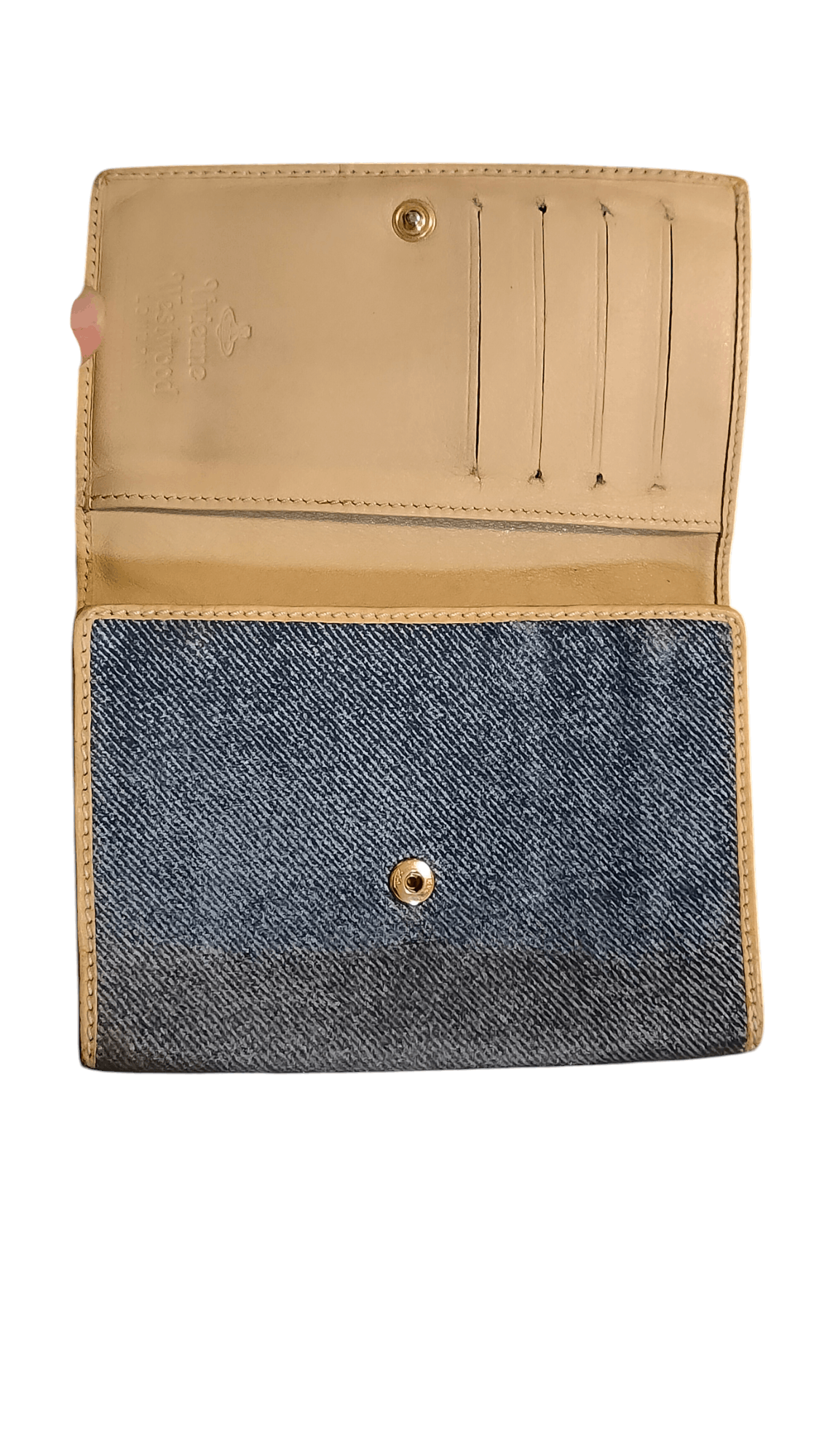 Vivienne Westwood Vivienne Westwood Women's Wallet, Blue Denim Size ONE SIZE - 9 Thumbnail