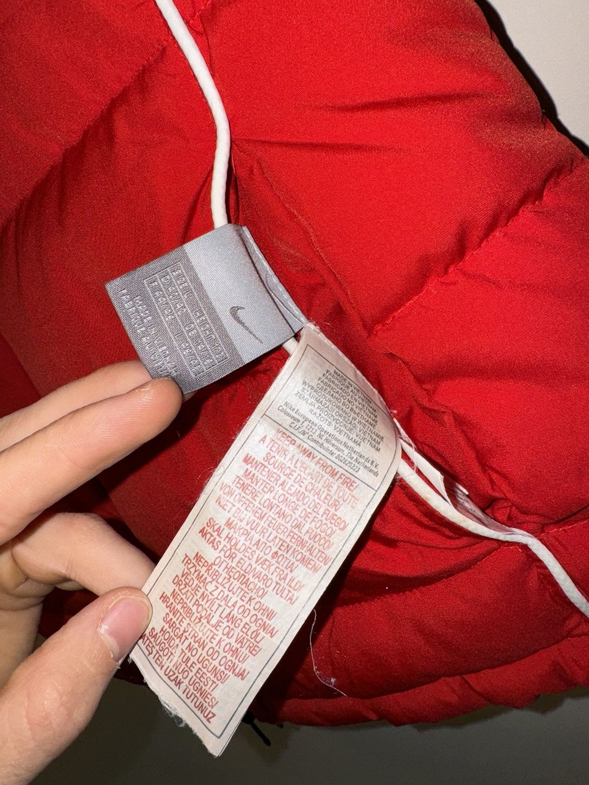 Nike Nike vest 90s women’s down puffer 2 in 1 reversible red Size L / US 10 / IT 46 - 5 Thumbnail