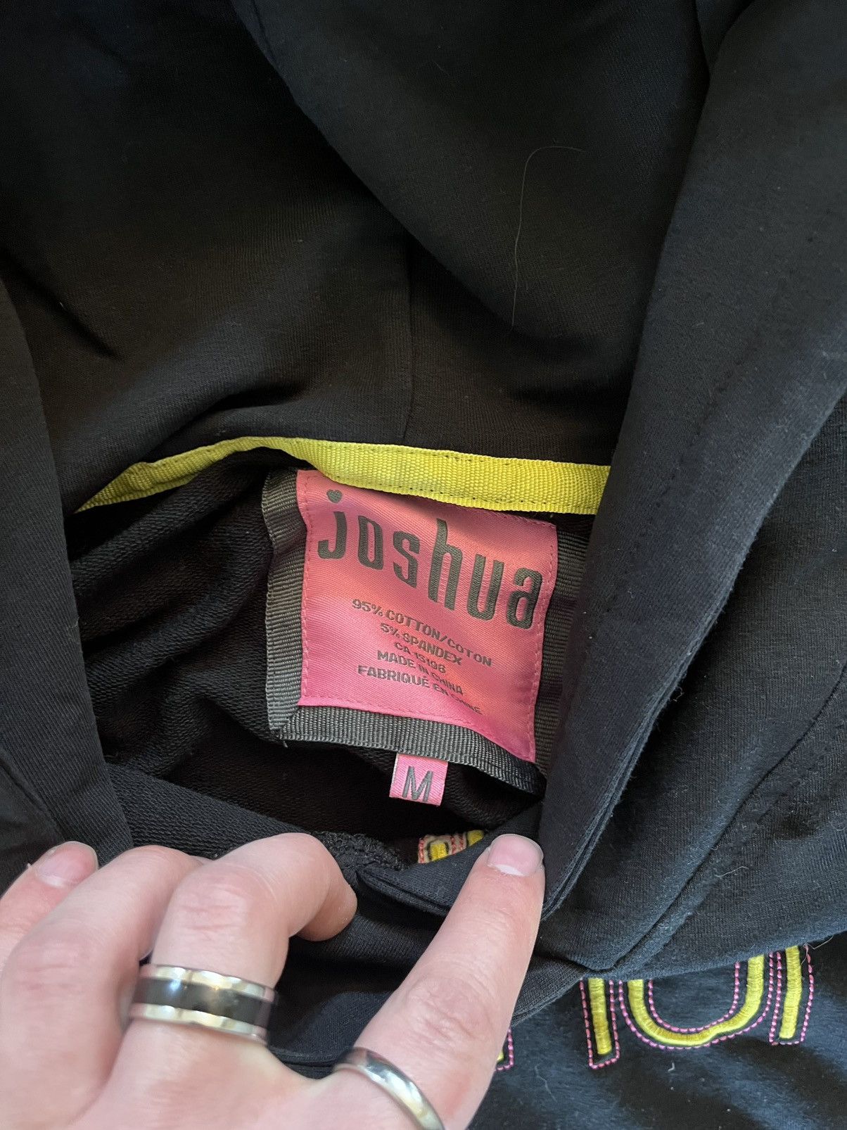 Vintage Y2k joshua perets hoodie Size M / US 6-8 / IT 42-44 - 3 Thumbnail
