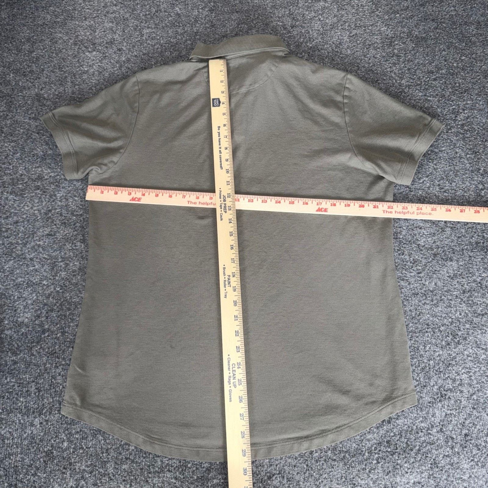 Other Cuts Polo Shirt Mens XXL Green Curve Hem Short Sleeve Casual Size US XXL / EU 58 / 5 - 5 Thumbnail