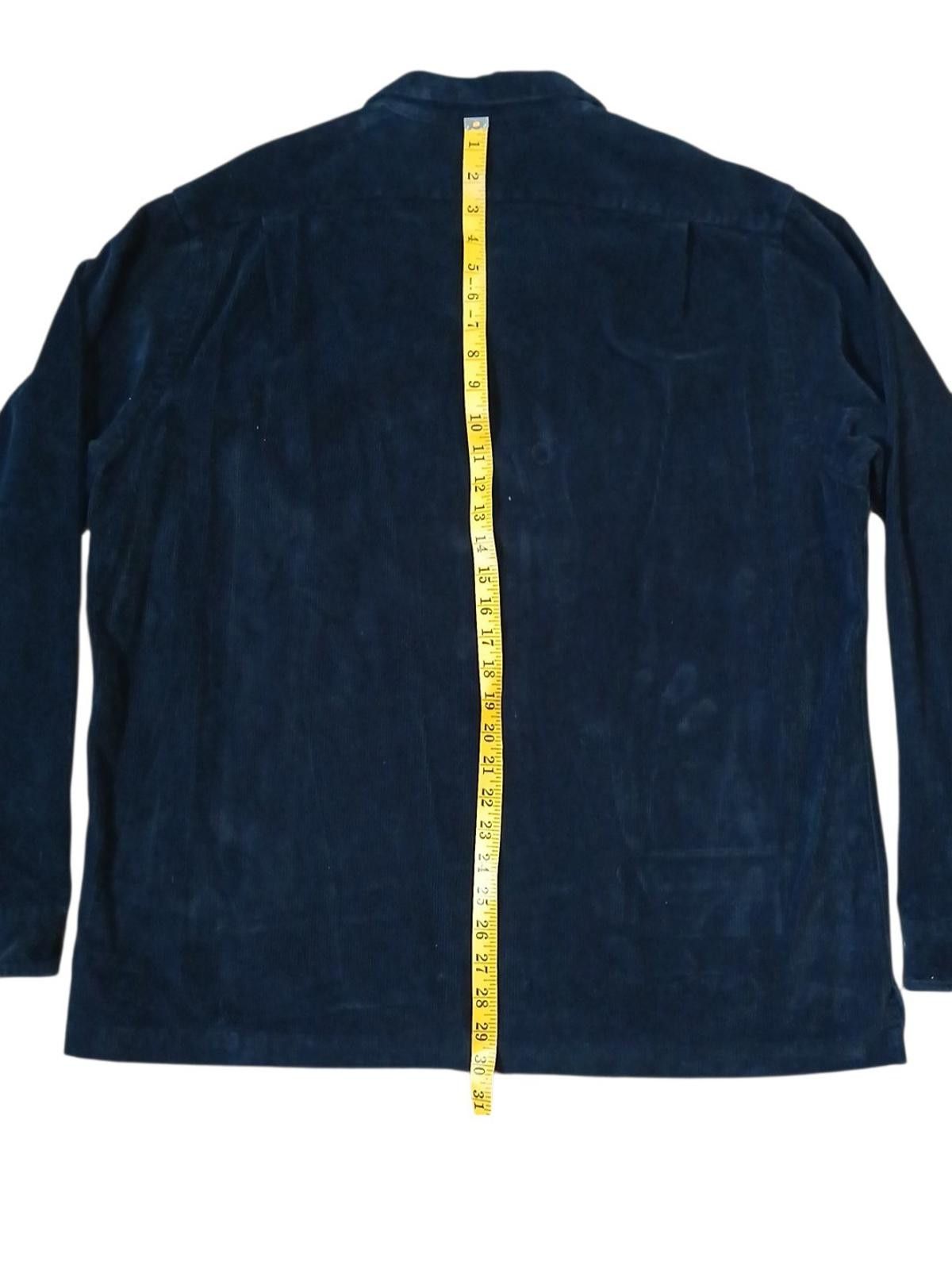Polo Ralph Lauren Polo Ralph Lauren Navy Blue XL Corduroy Button-up Shirt Y2K Size US XL / EU 56 / 4 - 5 Thumbnail