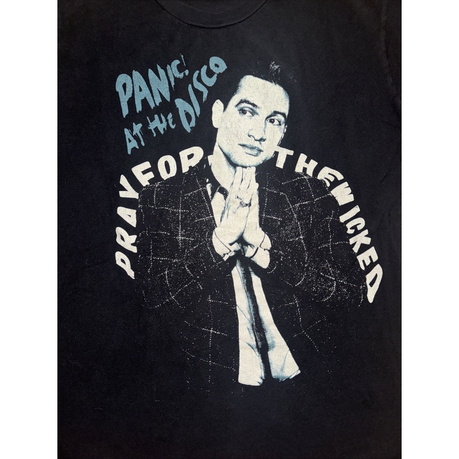 Band Tees × Vintage Panic! At The Disco T-Shirt Black M 19x26 Band Tee Size US M / EU 48-50 / 2 - 2 Thumbnail