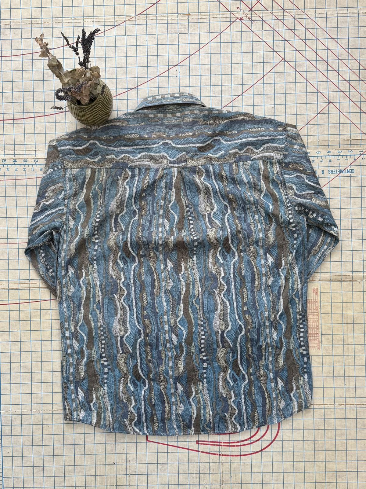 Tundra × Tundra Canada Tundra Canada Colored Cable Knit Style Button Up Shirt Large Size US L / EU 52-54 / 3 - 10 Thumbnail
