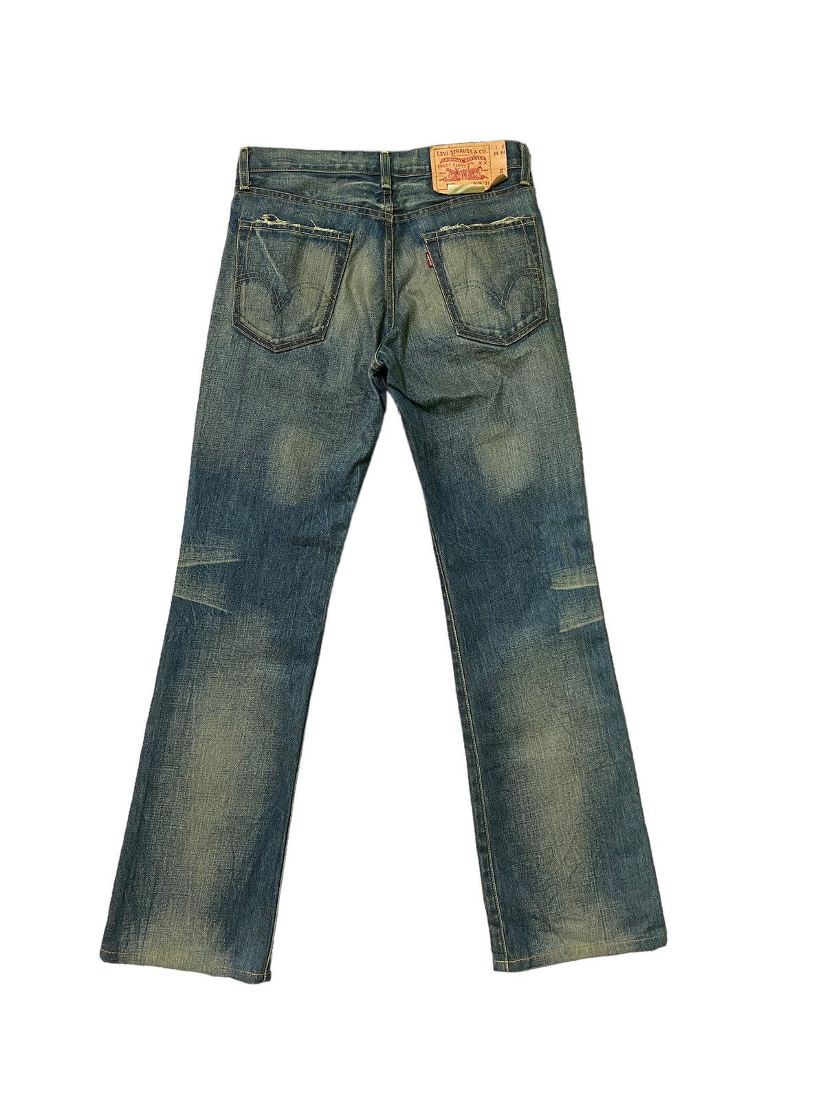 Levi's Levi's 517 Vintage Washed Blue Flared 28 x 31 Japan Made Size US 28 / EU 44 - 2 Thumbnail