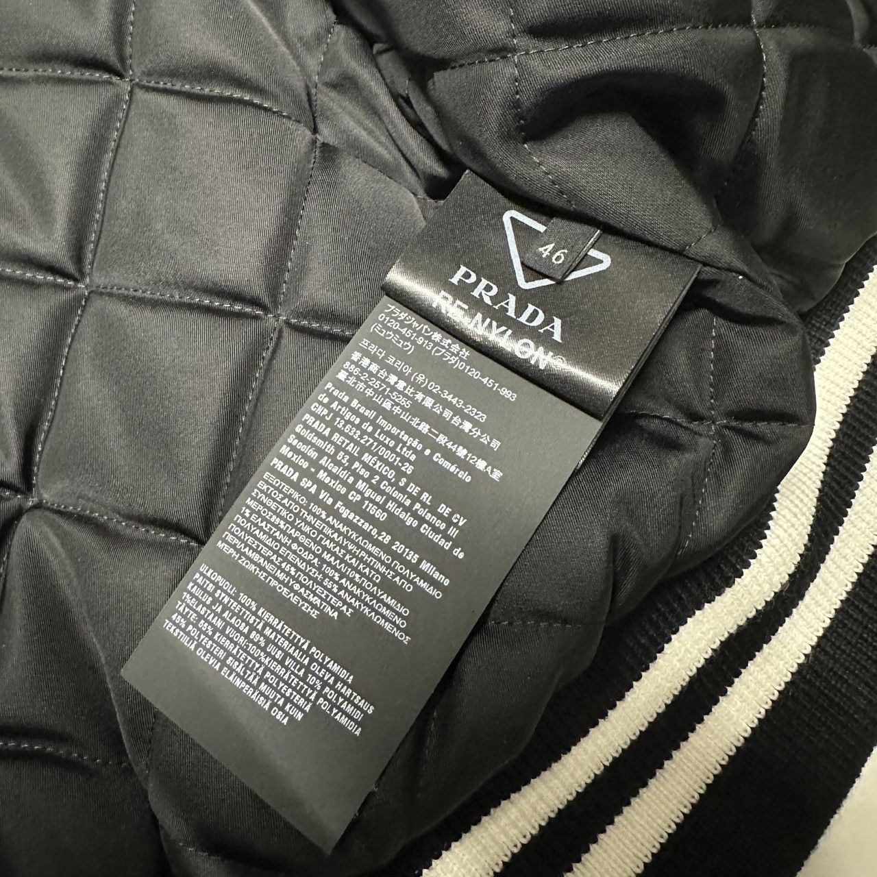 Prada Prada mens size S small black re-nylon Jacket gilet Vest Size US S / EU 44-46 / 1 - 11 Thumbnail