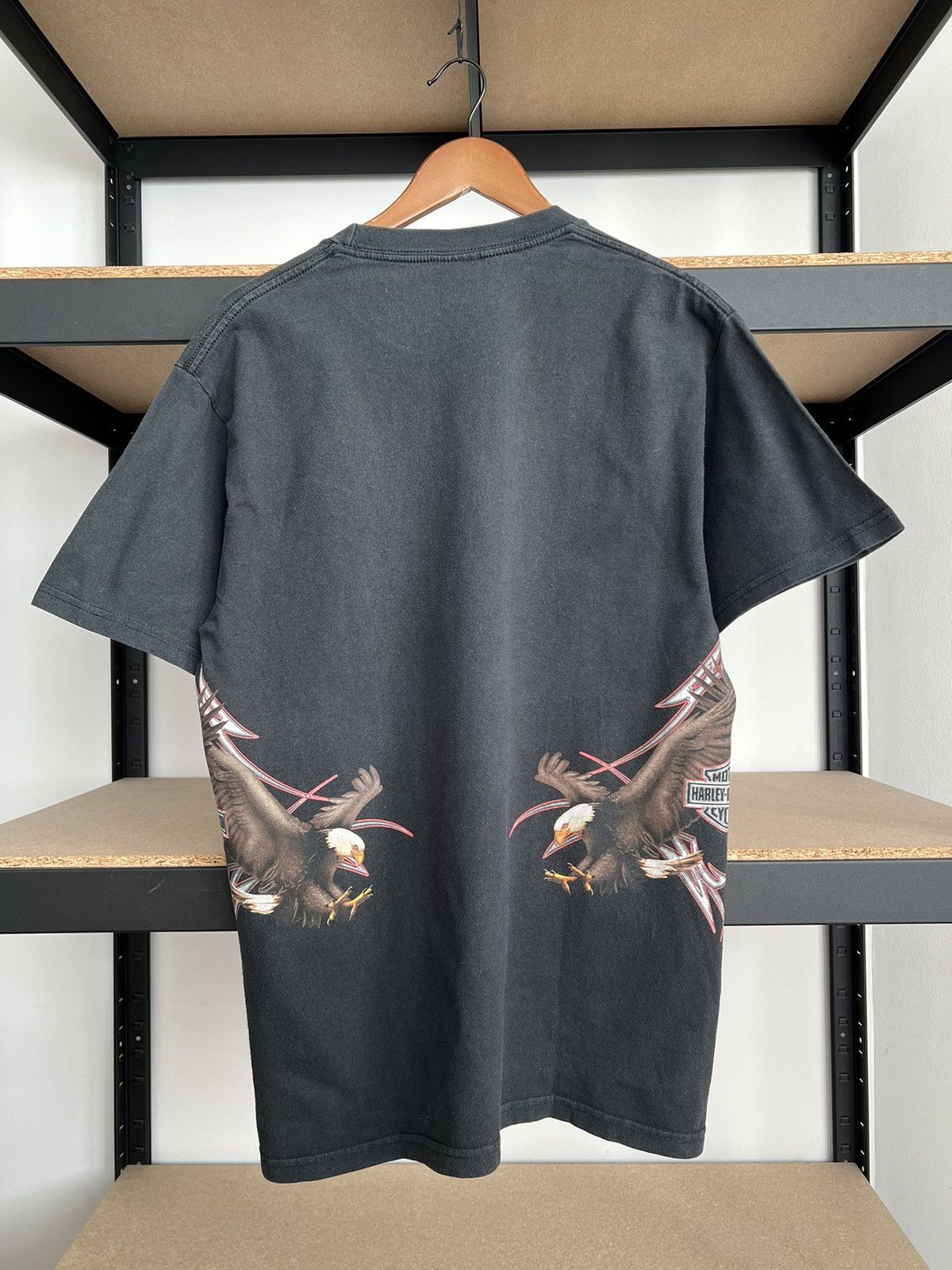 Harley Davidson Vintage 2003 Harley Davidson More Than a Machine Eagle Tee Size US L / EU 52-54 / 3 - 2 Thumbnail