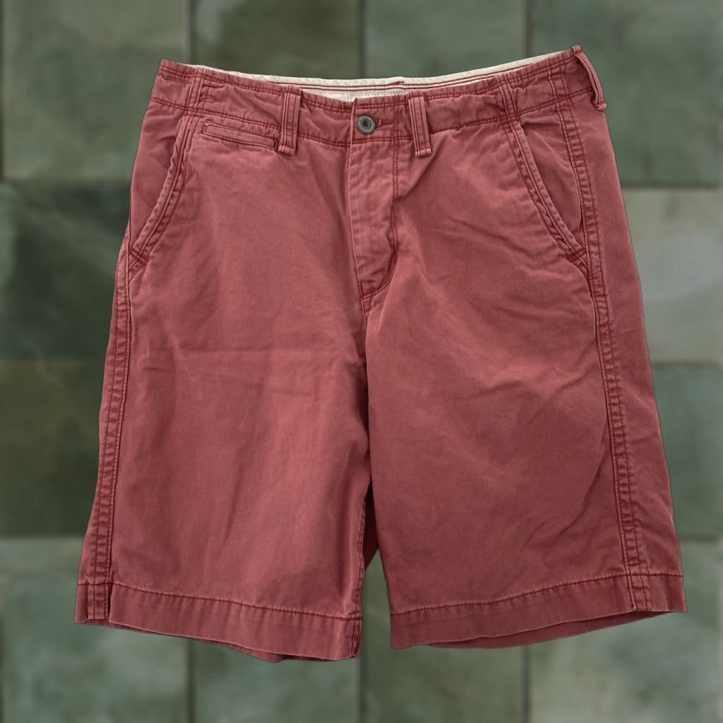American Eagle Outfitters VINTAGE American Eagle Shorts Chino Mens 32 Pink Cotton 10'' Inseam Casual Logo Beach Classic Outdoor Mens Size US 32 / EU 48 - 1 Thumbnail