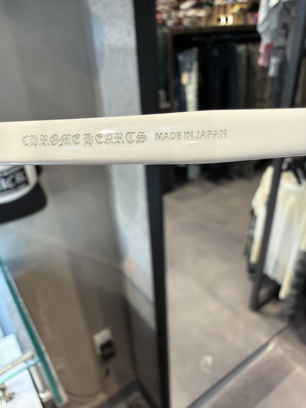 Chrome Hearts Chrome Hearts Lowrider Sunglasses White Size ONE SIZE - 5 Thumbnail