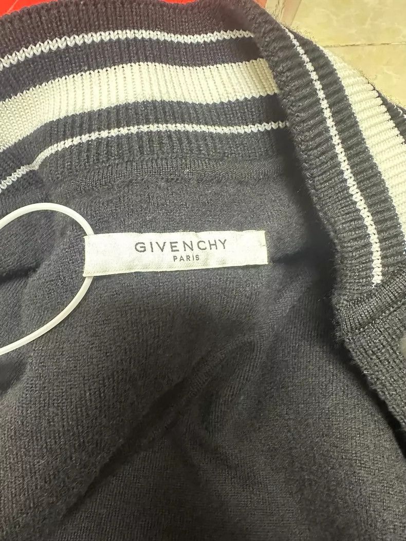 Givenchy Givenchy Classic Baseball Jacket with Logo on Back Size US XS / EU 42 / 0 - 1 Thumbnail