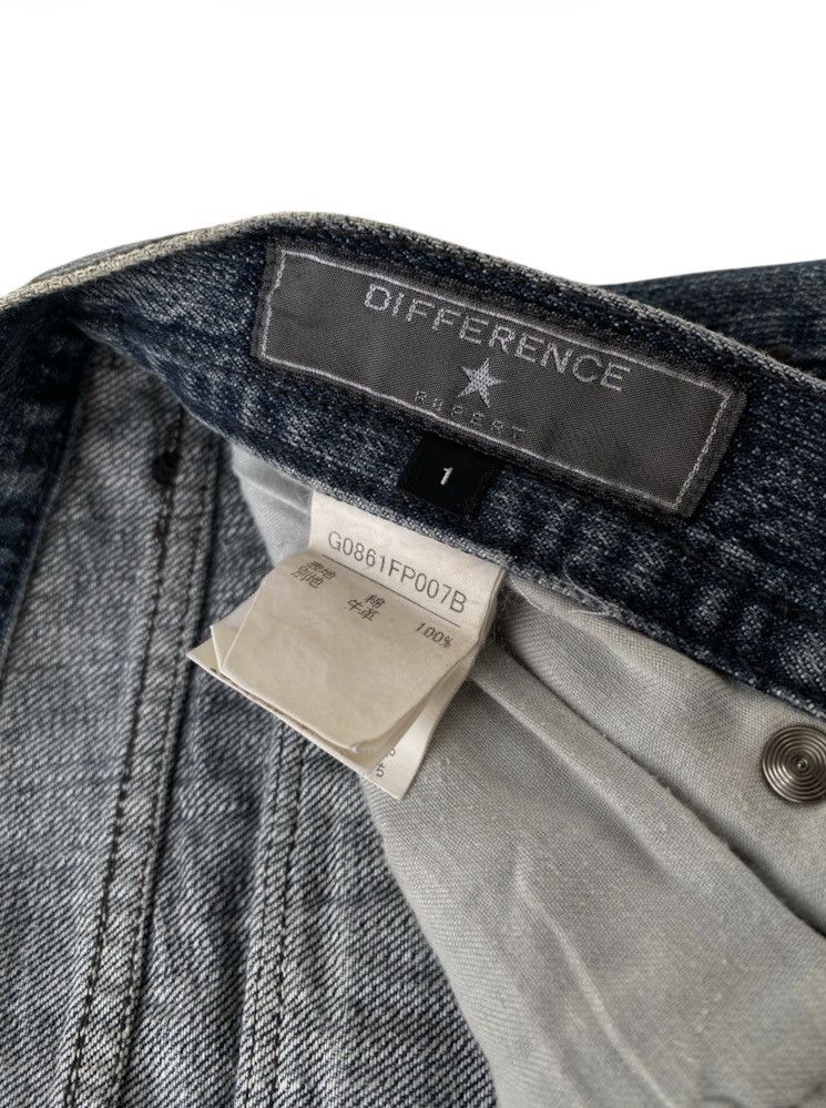 Isamu Katayama Backlash Vintage Disterssed Leather Patch Denim Size US 32 / EU 48 - 14 Thumbnail