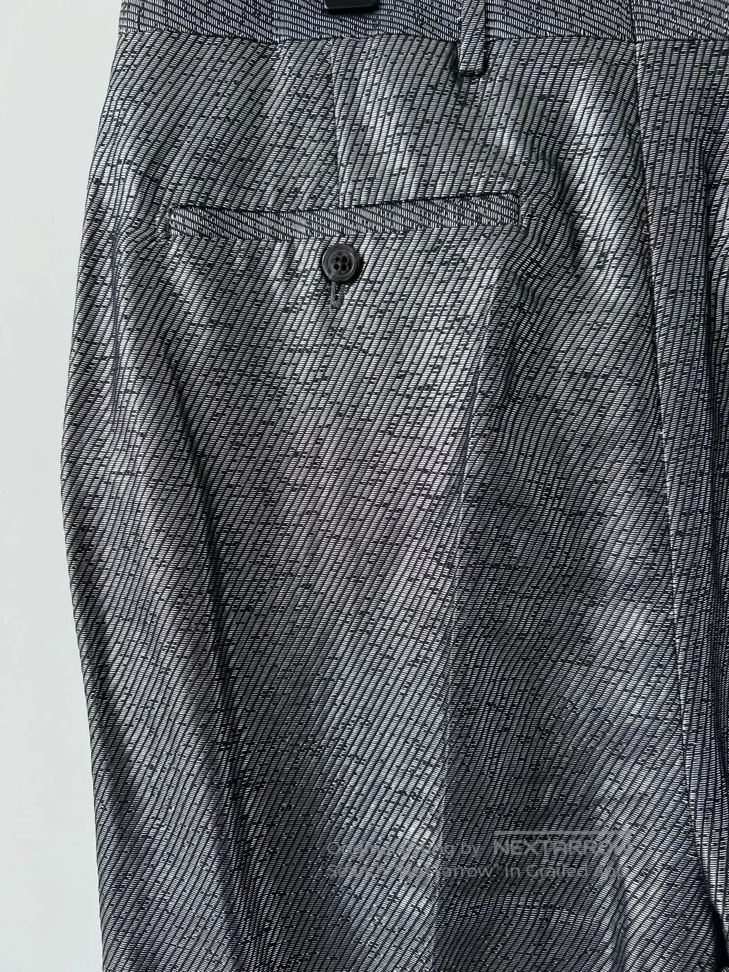 Rick Owens stylish silver cropped pants by rick owens. Size US 27 - 4 Thumbnail