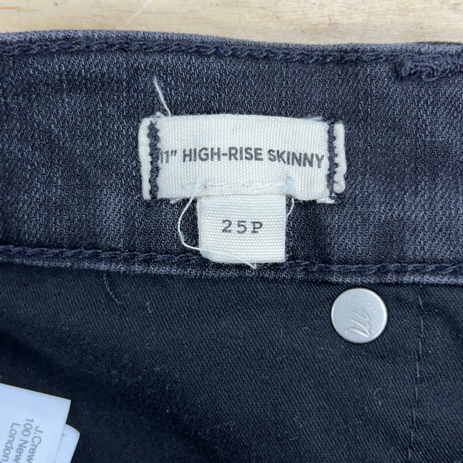 Madewell Madewell Size 25P Petite High Rise Skinny Jeans Lunar Wash Size 25" / US 0 / IT 36 - 10 Thumbnail