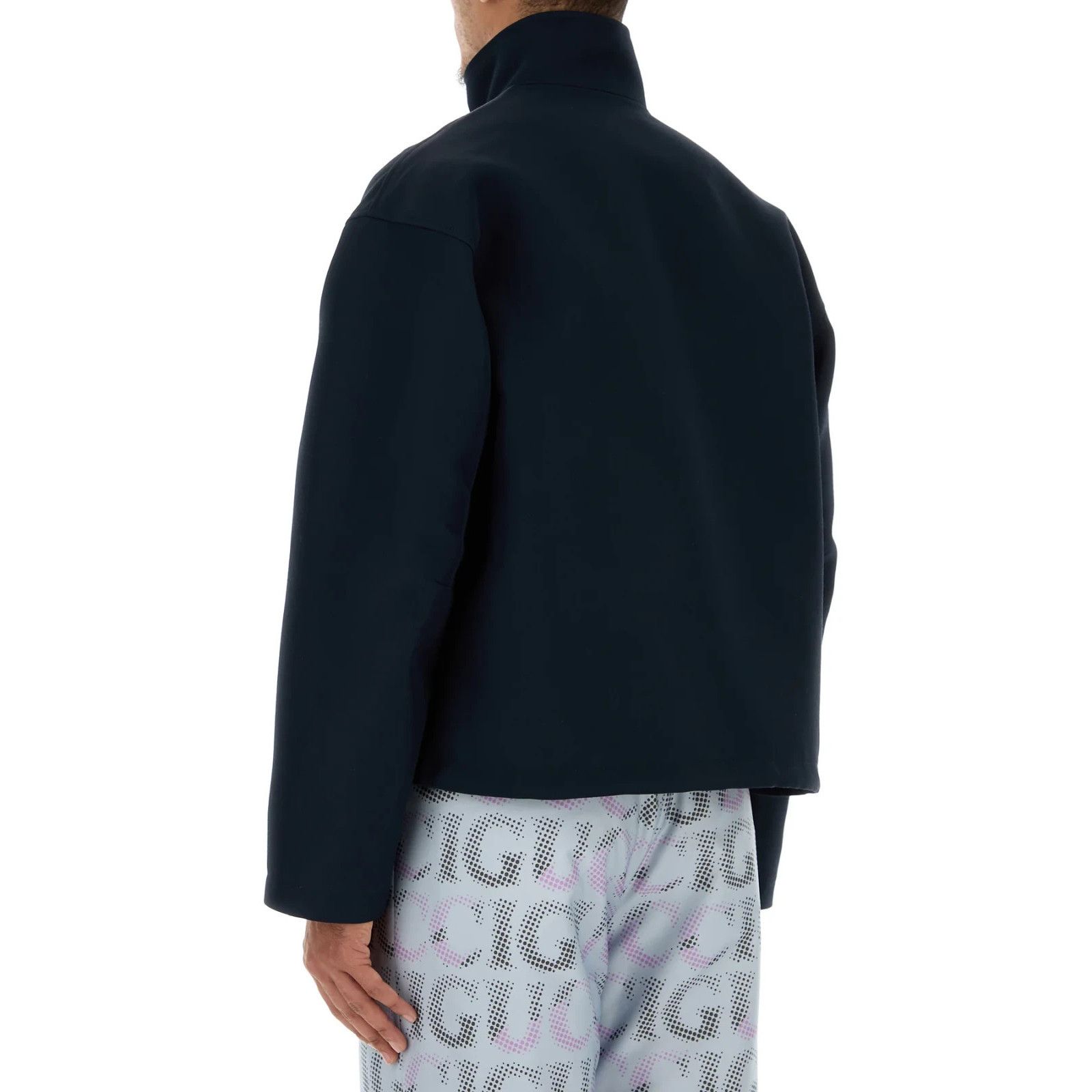 Gucci GUCCI Navy Blue Wool Blend Jacket New And Authentic (Men's s Size US M / EU 48-50 / 2 - 4 Thumbnail