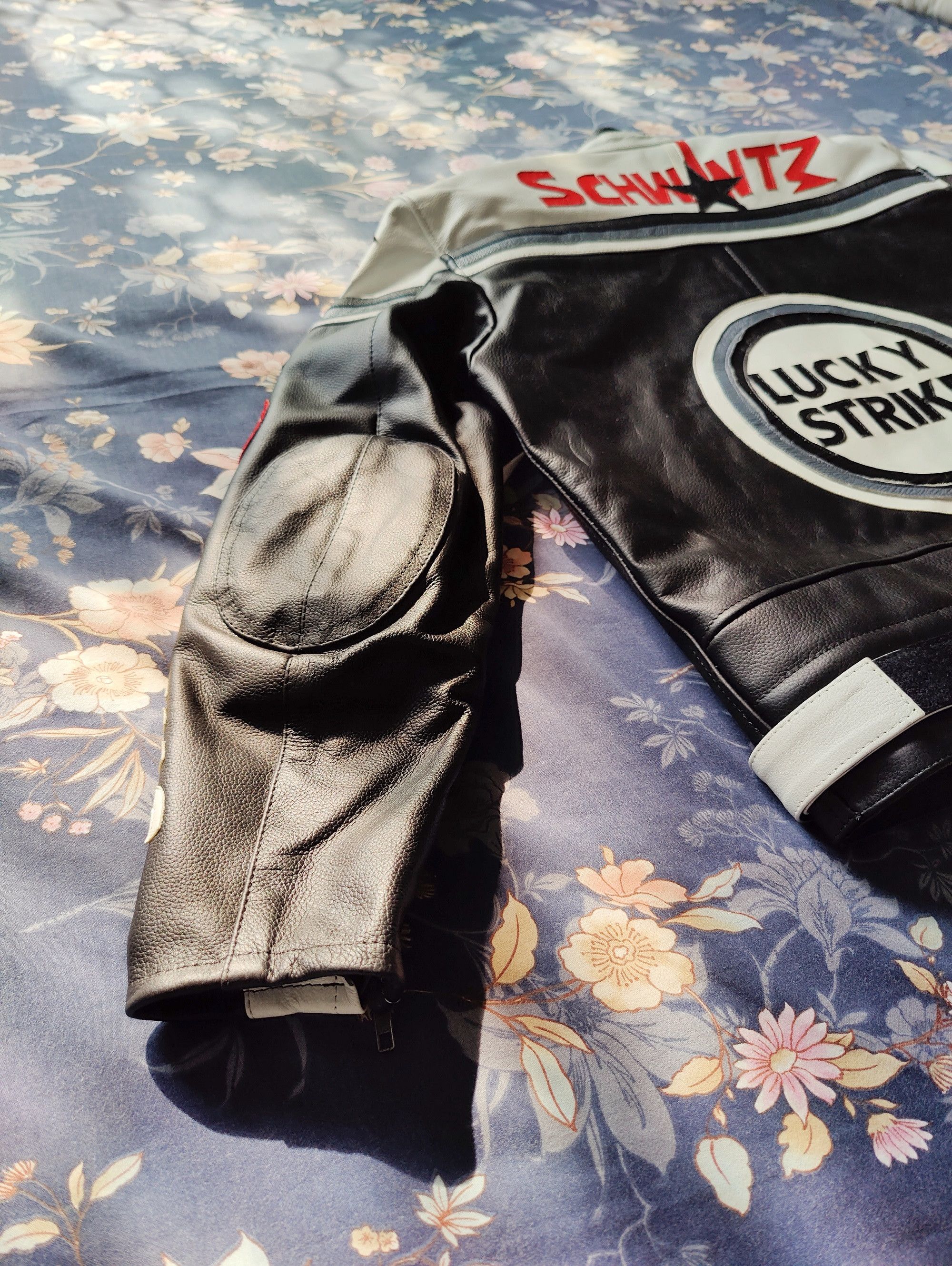 Vintage 🔥 LUCKY STRIKE 🔥 RARE VINTAGE 90s LEATHER JACKET OUTERWEAR Size US M / EU 48-50 / 2 - 7 Thumbnail