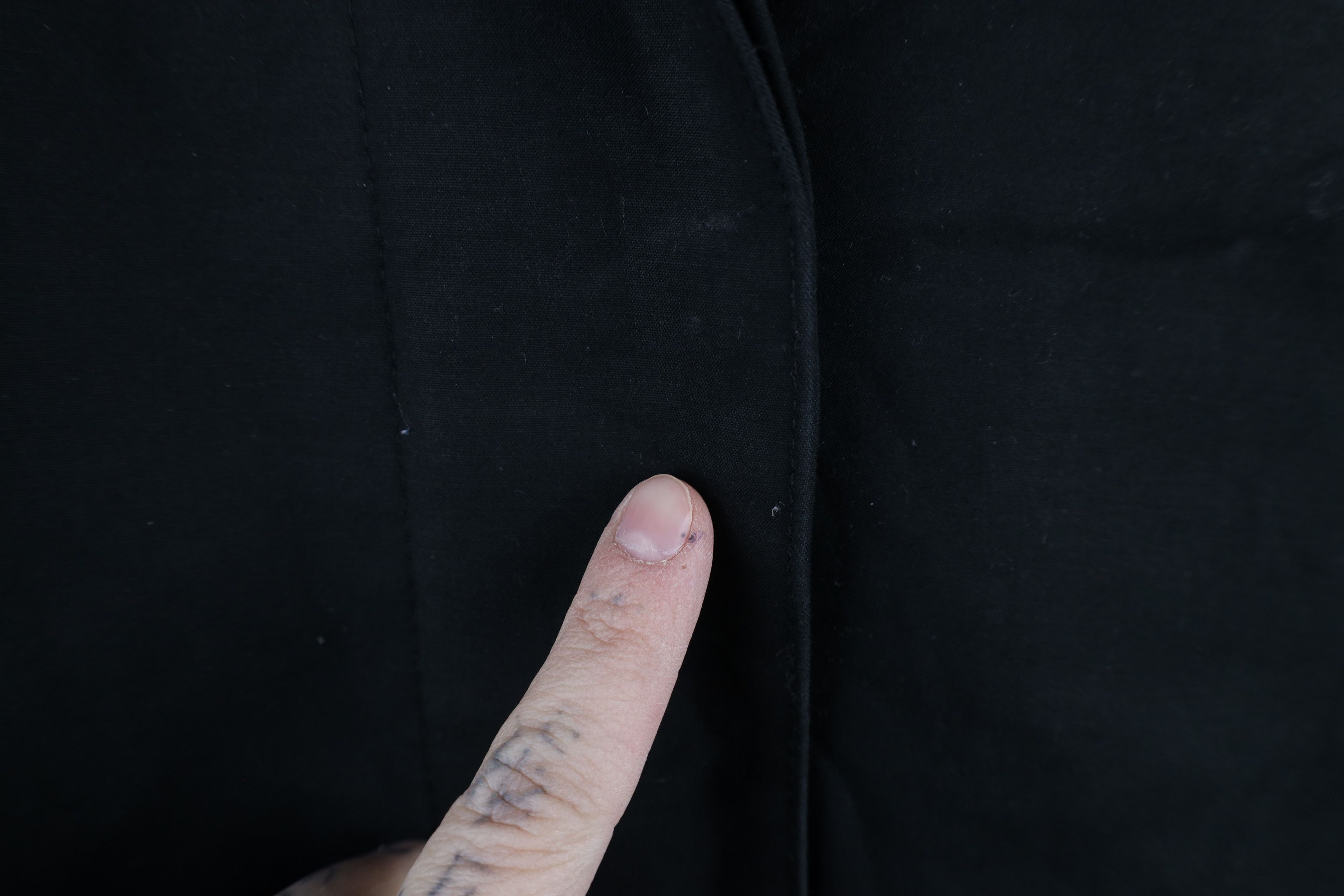 Brooks Brothers × Vintage Brooks Brothers Lined Full Button Trench Coat Jacket Black Size XL / US 12-14 / IT 48-50 - 7 Thumbnail