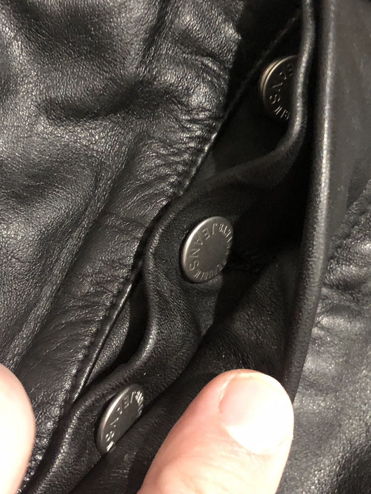 Banana Republic × Vintage Vtg 90s Banana Republic Leather Five Pocket Pants Size US 30 / EU 46 - 6 Thumbnail