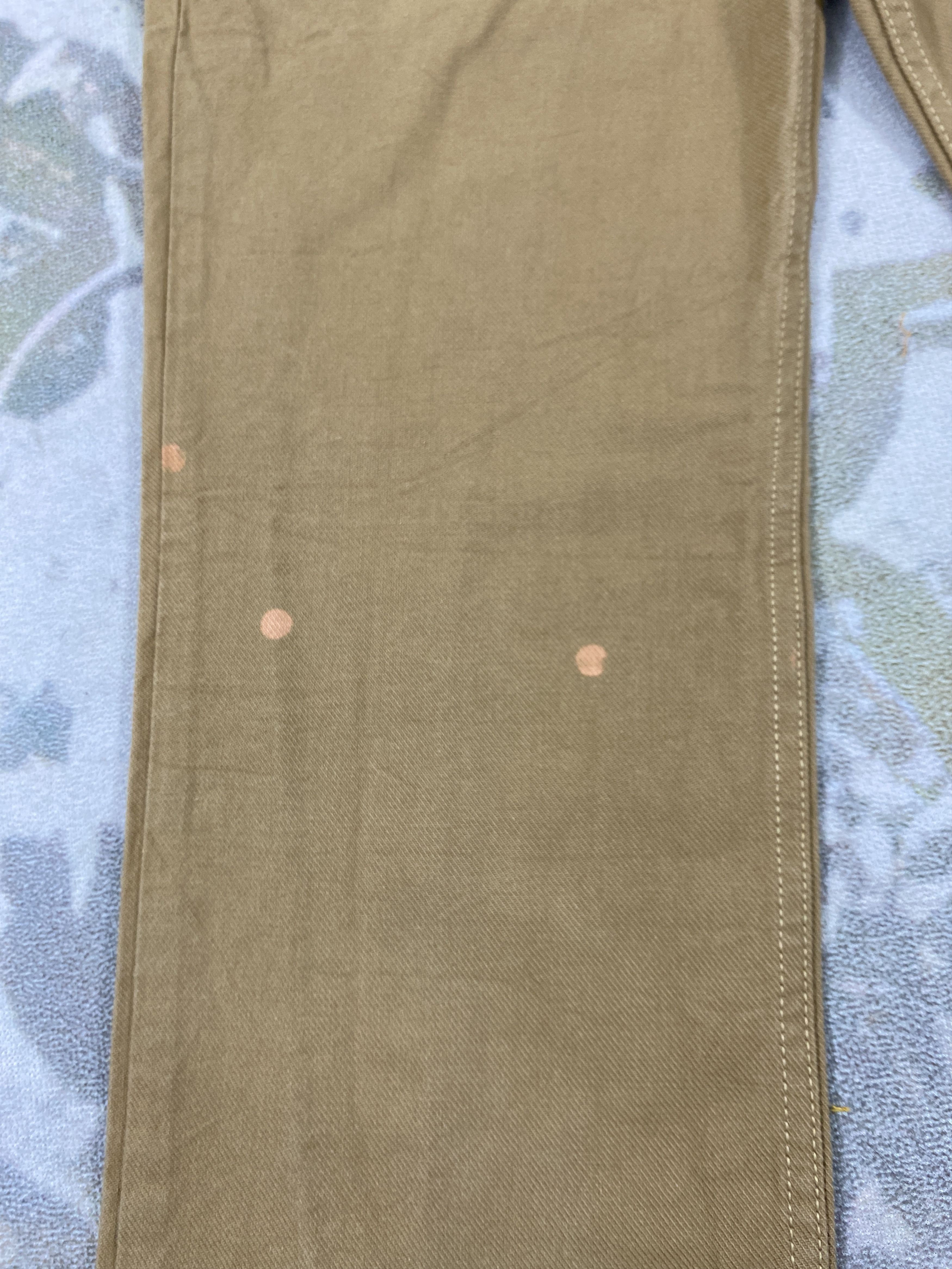 Japanese Brand Brown Vintage Grf Jeans 29x29 Denim- JN3777 Size US 29 - 14 Thumbnail