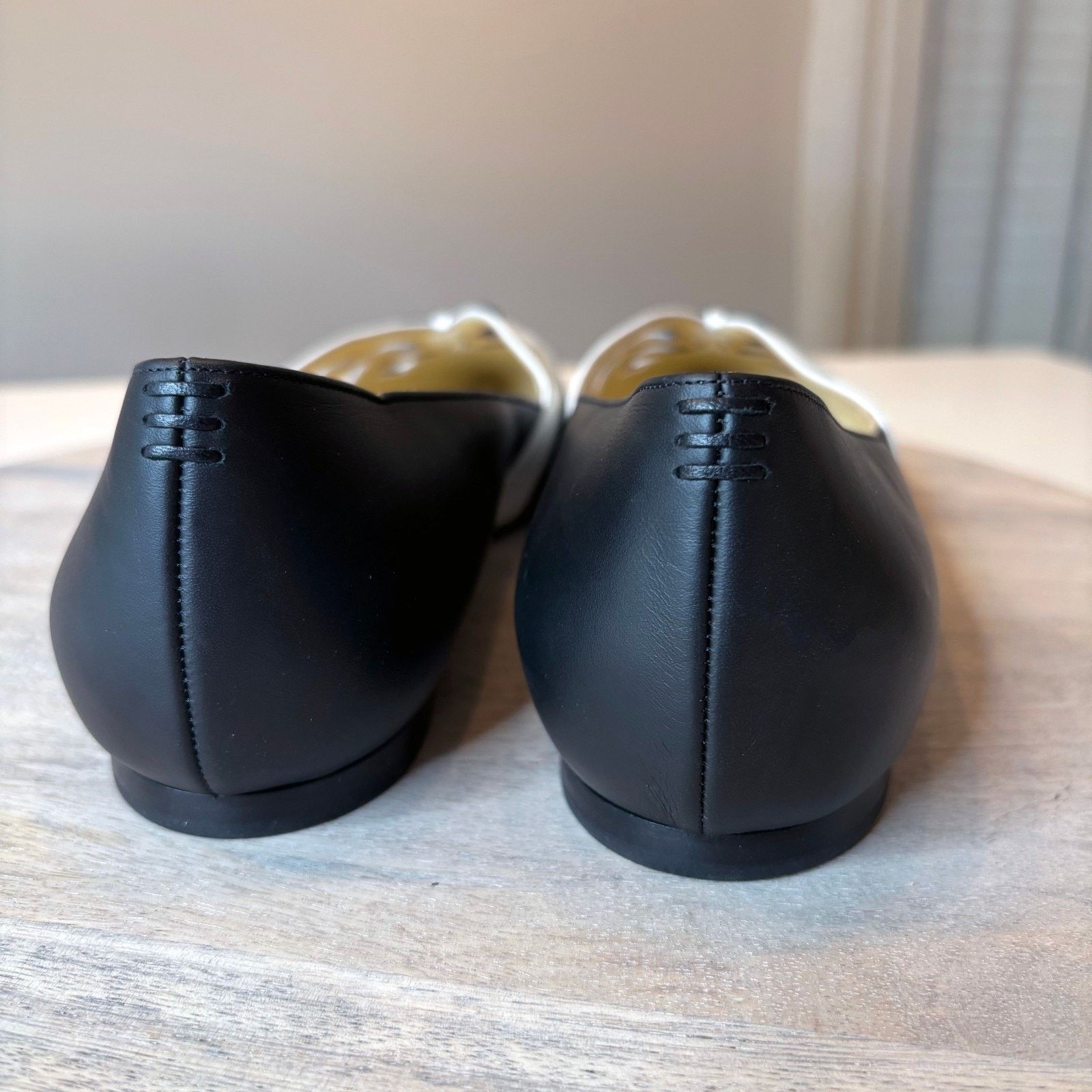 Sarah Flint Sarah Flint Kim Black White Ballet Flats Shoes EU 41 US 11 Size US 11 / IT 41 - 7 Thumbnail
