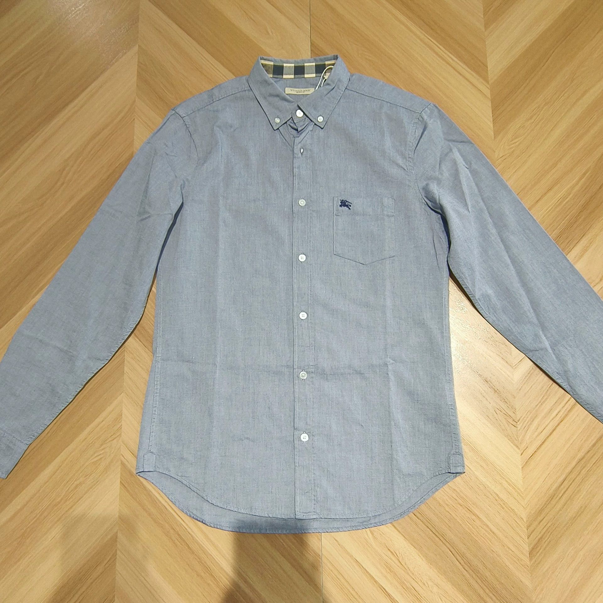 Burberry Burberry Men's Cotton Shirt S Size US S / EU 44-46 / 1 - 1 Thumbnail