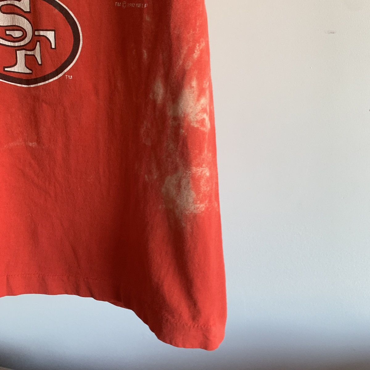NFL × Vintage Vintage 90s San Francisco 49ers Football T Shirt 1992 Logo 7 Size US M / EU 48-50 / 2 - 3 Thumbnail