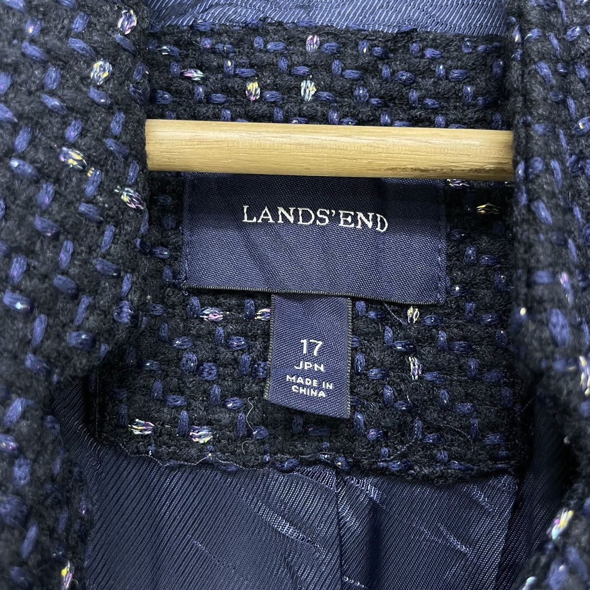 Aran Isles Knitwear × Homespun Knitwear × Lands' End Land End Knit Jacket Size M / US 6-8 / IT 42-44 - 4 Thumbnail