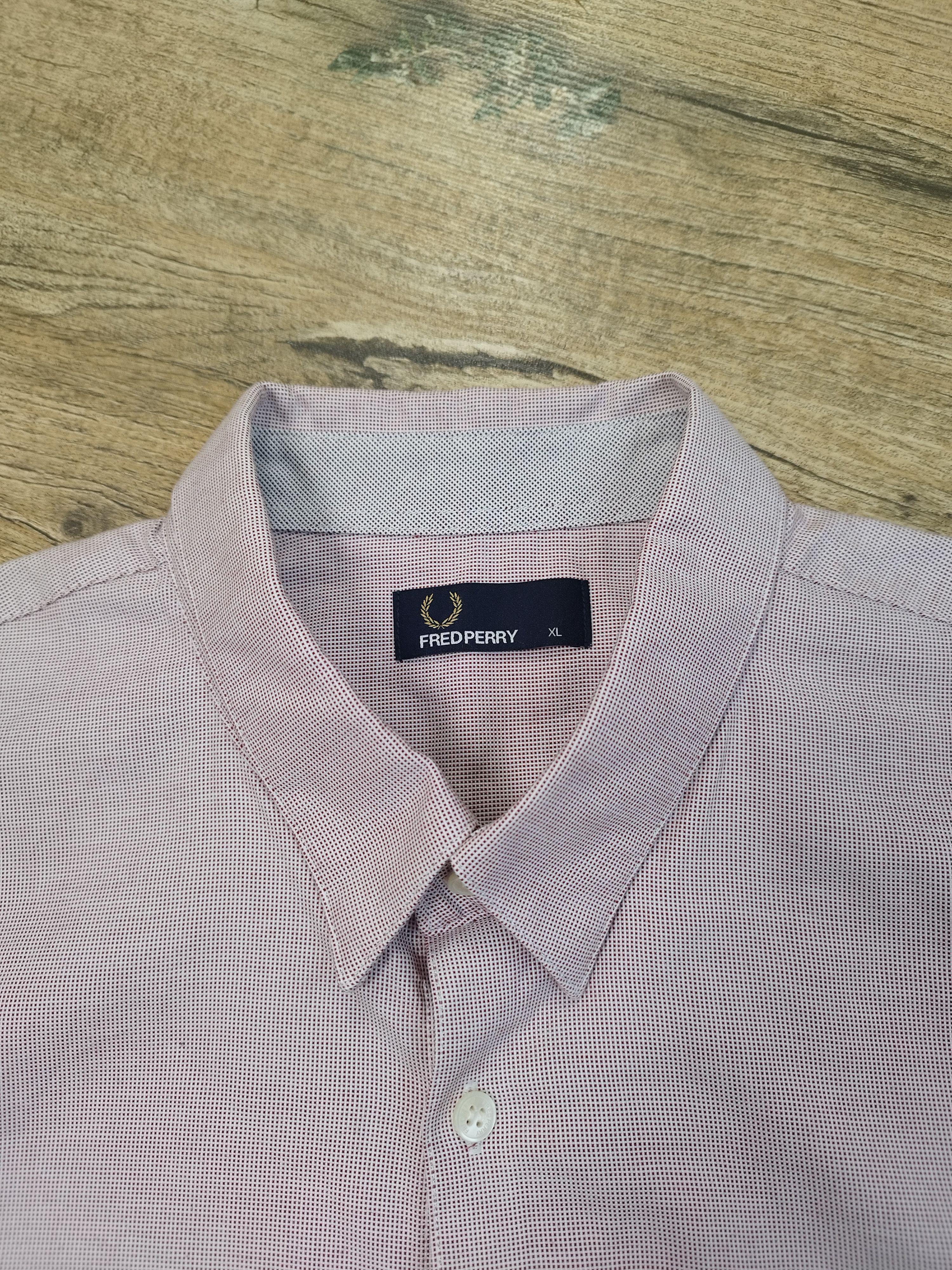 Fred Perry Fred Perry Button-Down Short Sleeve Shirt mens XL size Size US L / EU 52-54 / 3 - 2 Thumbnail