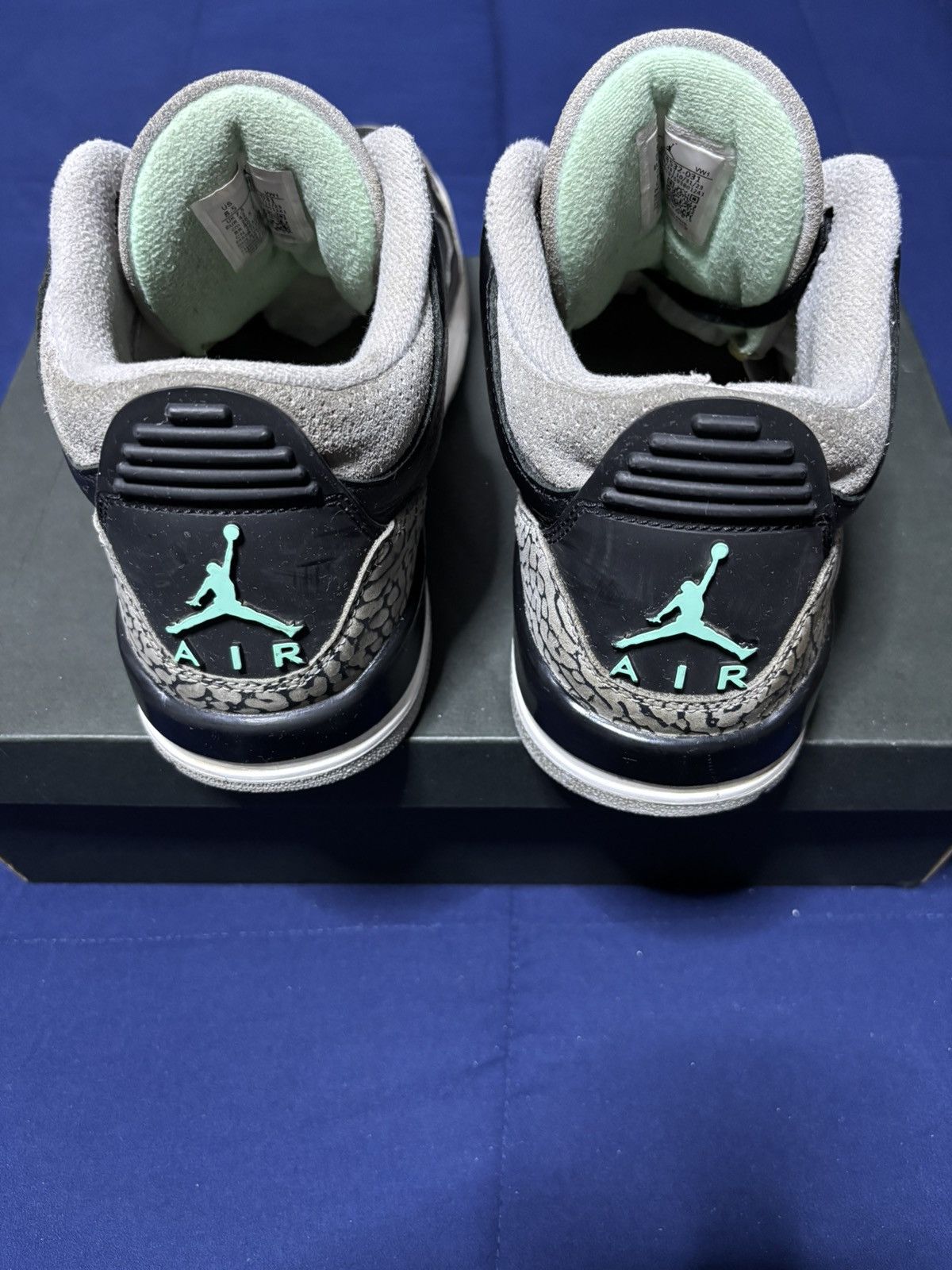 Jordan Brand Jordan 3 Retro Green Glow 2024 Size 8.5 Size US 8.5 / EU 41-42 - 4 Thumbnail