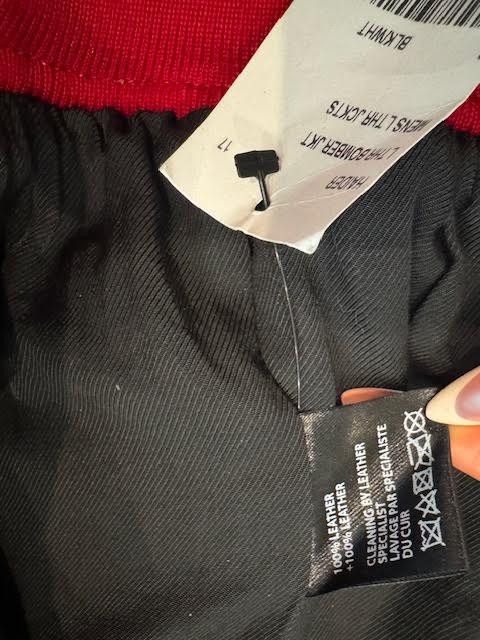 Haider Ackermann Haider Ackermann leather bomber w contrasting color band Size US S / EU 44-46 / 1 - 17 Thumbnail