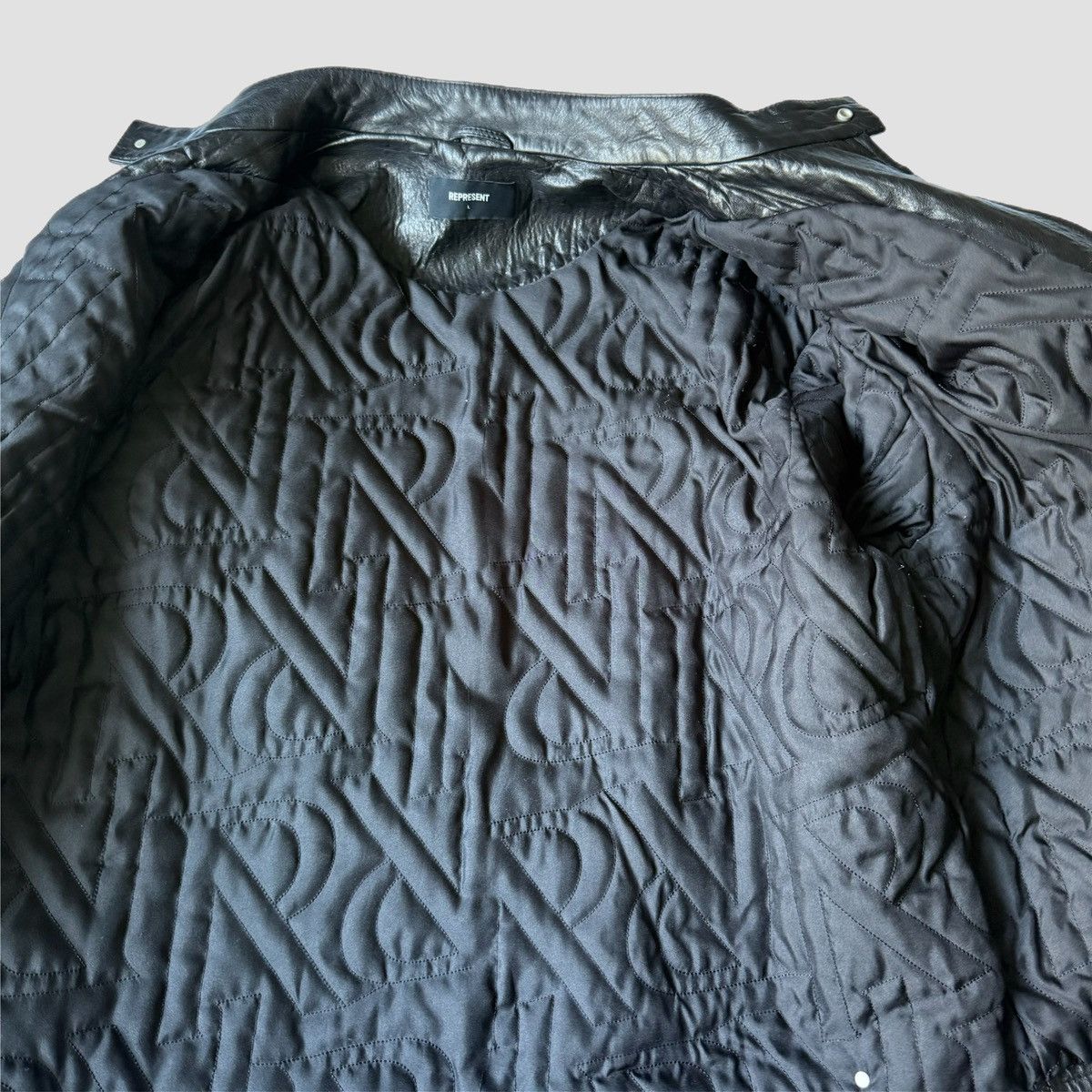 Represent Clo. Represent X Horizons Exclusive Collaboration Leather Jacket Size US L / EU 52-54 / 3 - 7 Thumbnail