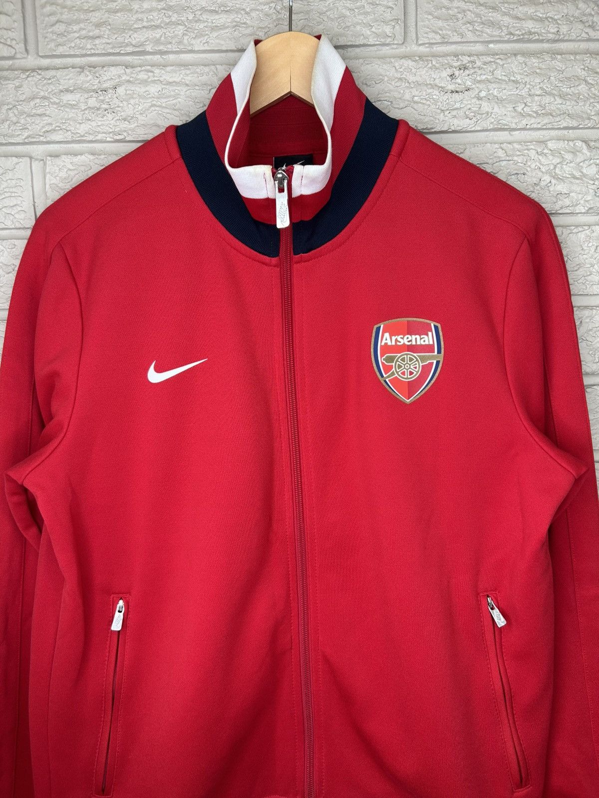 Nike Nike Arsenal 2012 Zip Up Training Jacket Size US M / EU 48-50 / 2 - 3 Thumbnail