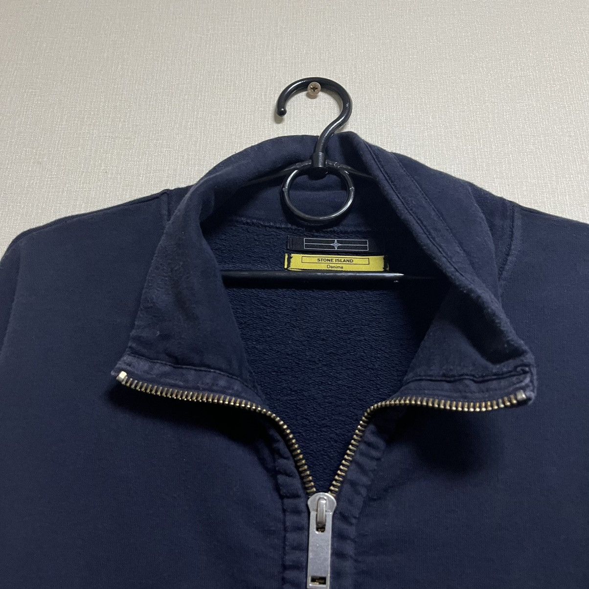 Stone Island Stone Island Vintage Full Zip Logo Hoodie Size US XL / EU 56 / 4 - 4 Thumbnail