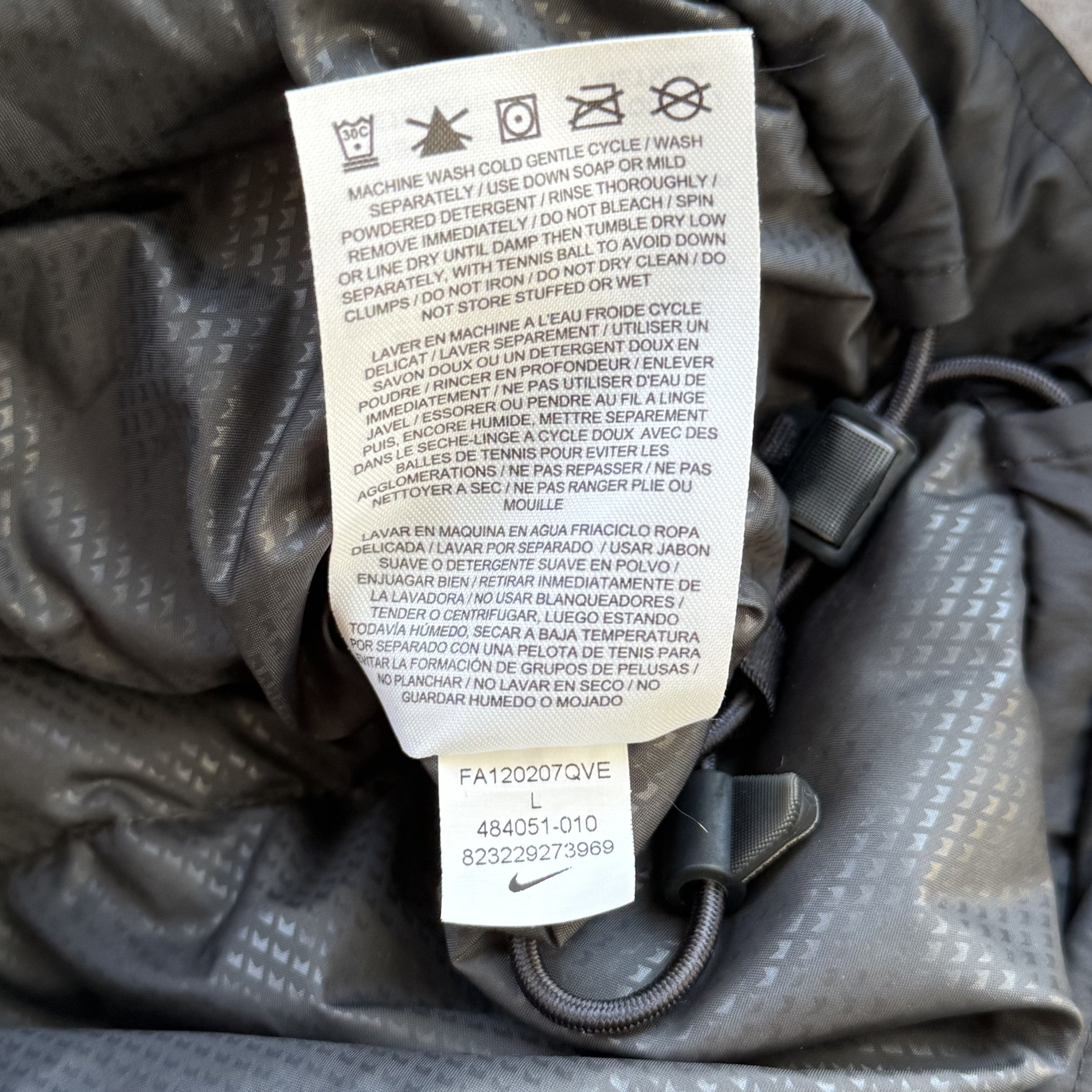 Nike Nike Las Vegas Raiders Puffer Jacket Size US L / EU 52-54 / 3 - 6 Thumbnail