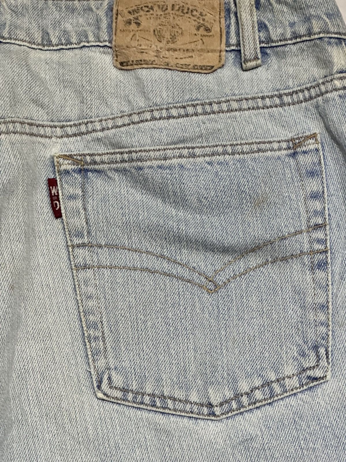 Japanese Brand Wood Duck Vintage Baggy Loose Jean With Distressed and Faded Size US 34 / EU 50 - 7 Thumbnail