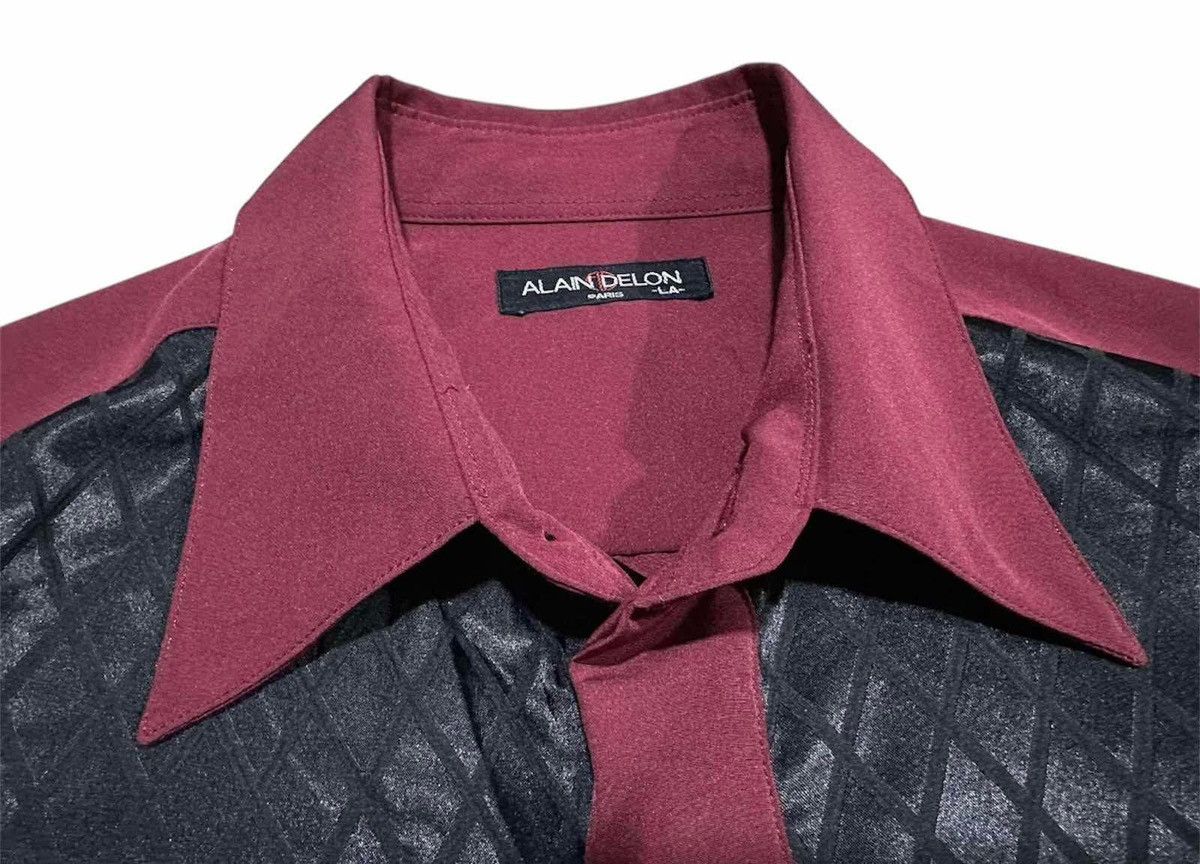 ALAIN DELON 🔥 Avant Garde Vintage Alain Delon Shirt Long Sleeve Size US XL / EU 56 / 4 - 4 Thumbnail