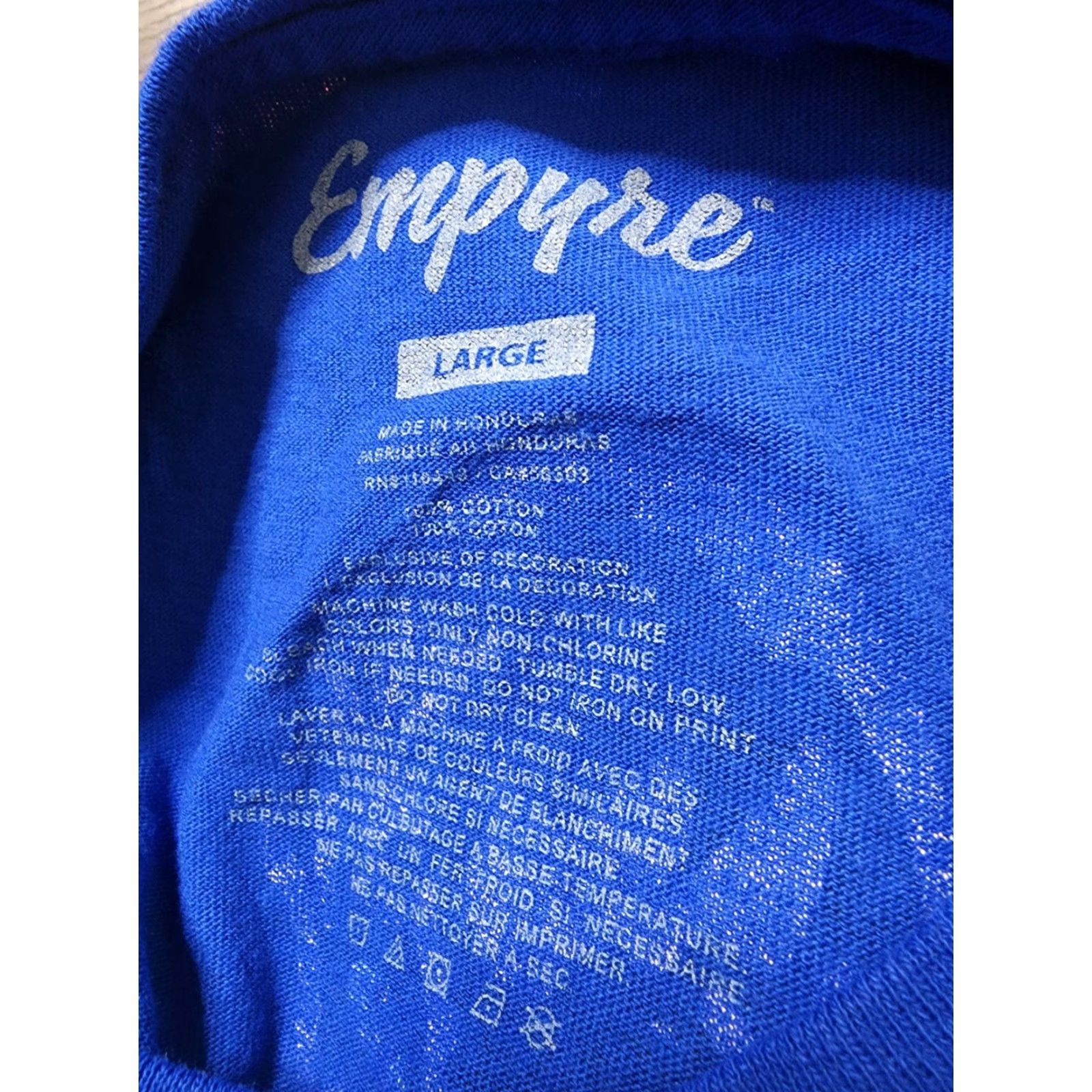 Empyre Empyre Shirt Mens L Love Is Lost Double-Sided Satan T Shirt Size US L / EU 52-54 / 3 - 4 Thumbnail