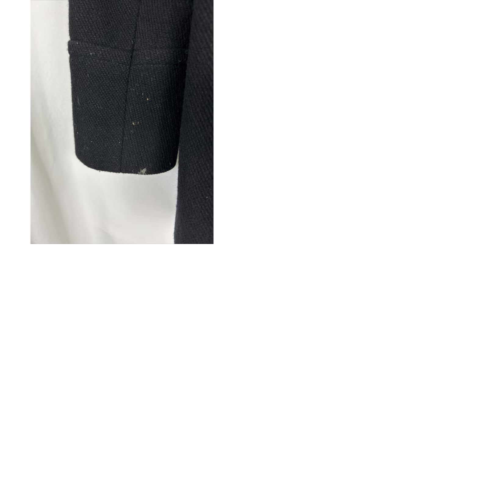 J.Crew J Crew Womens Size 0 Black Wool Dress Lined Pea Coat Knee Length Coat Womens 0 Black Wool Pea Coat Lined Dress Knee Length Size XS / US 0-2 / IT 36-38 - 11 Thumbnail