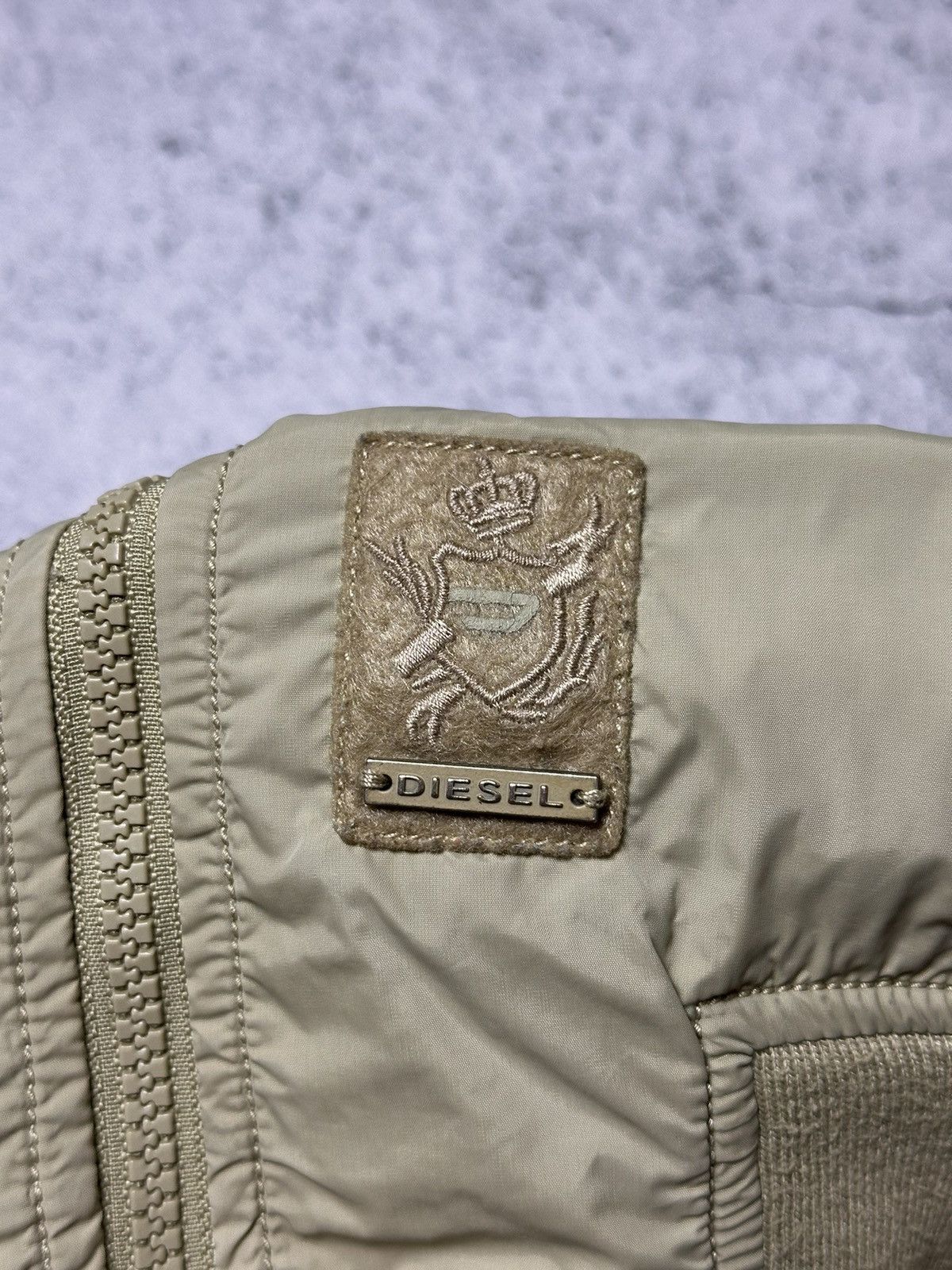 Diesel Vintage Diesel Reversible Bomber Jacket Size US L / EU 52-54 / 3 - 11 Thumbnail