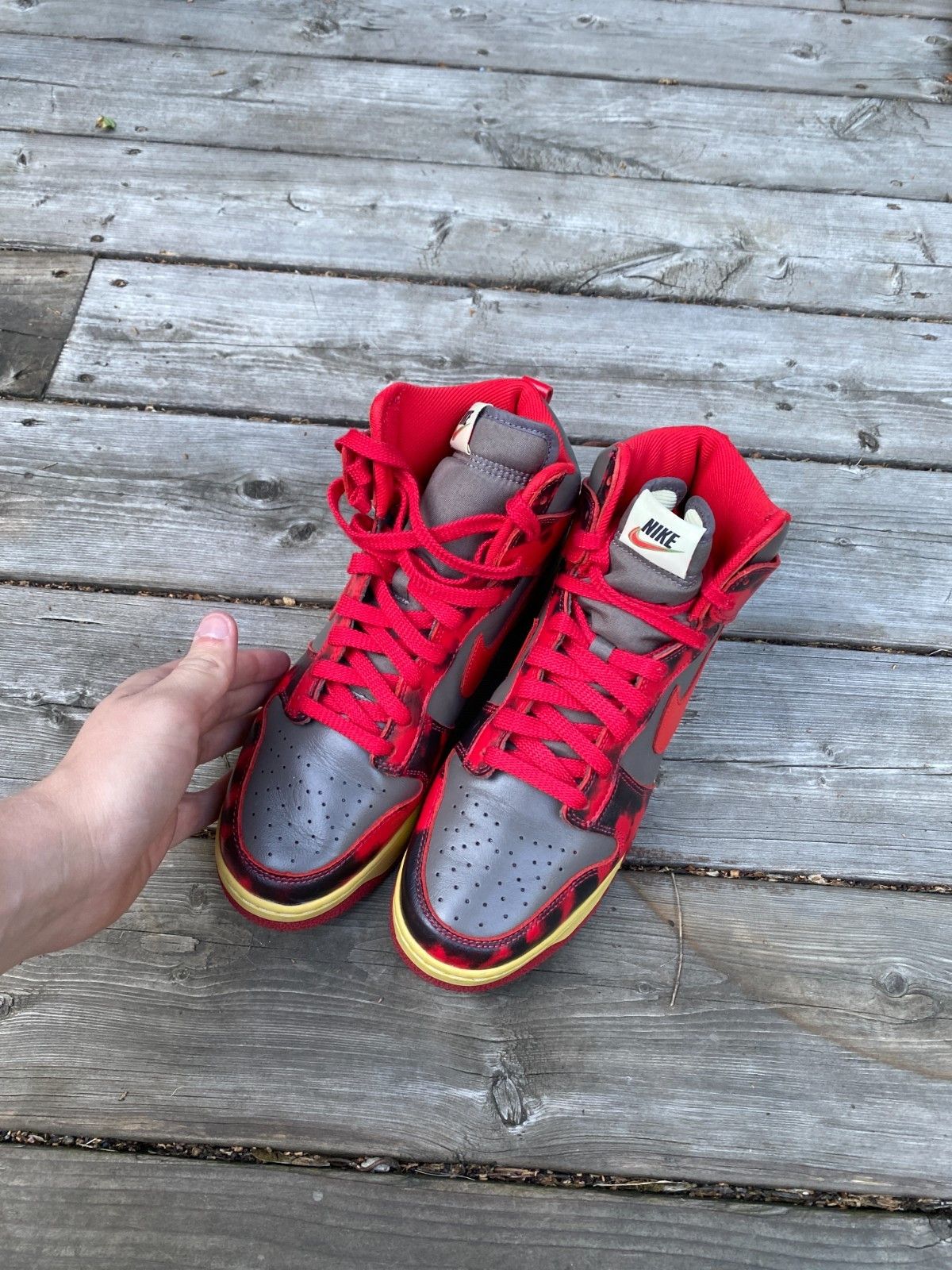 Nike Size 10 - Nike Dunk 1985 High Acid Wash DD9404-600 Size US 10 / EU 43 - 2 Thumbnail