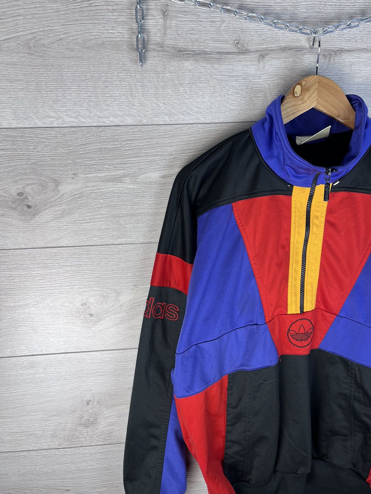 Vintage Vintage mens sweater adidas size M Size US M / EU 48-50 / 2 - 2 Thumbnail