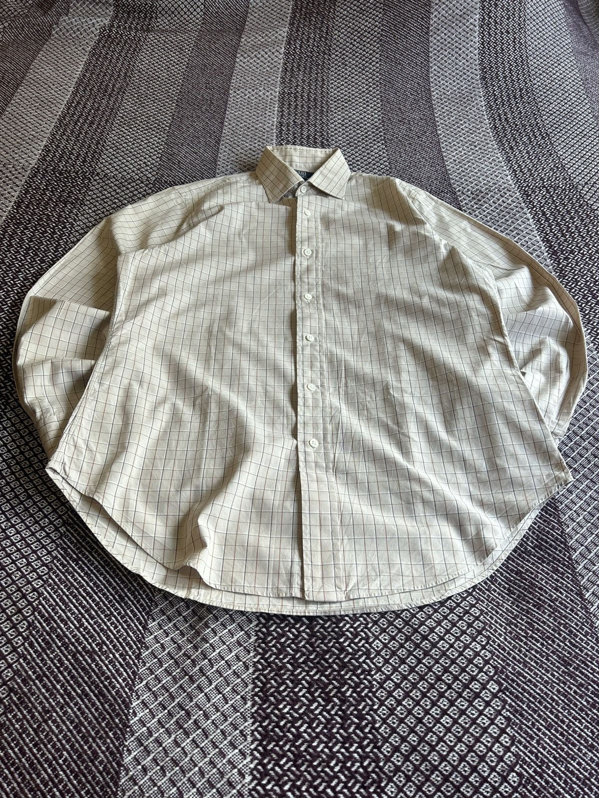 Polo Ralph Lauren Vintage Polo Ralph Lauren Two-ply Cotton Shirt Streetwear Size US S / EU 44-46 / 1 - 3 Thumbnail