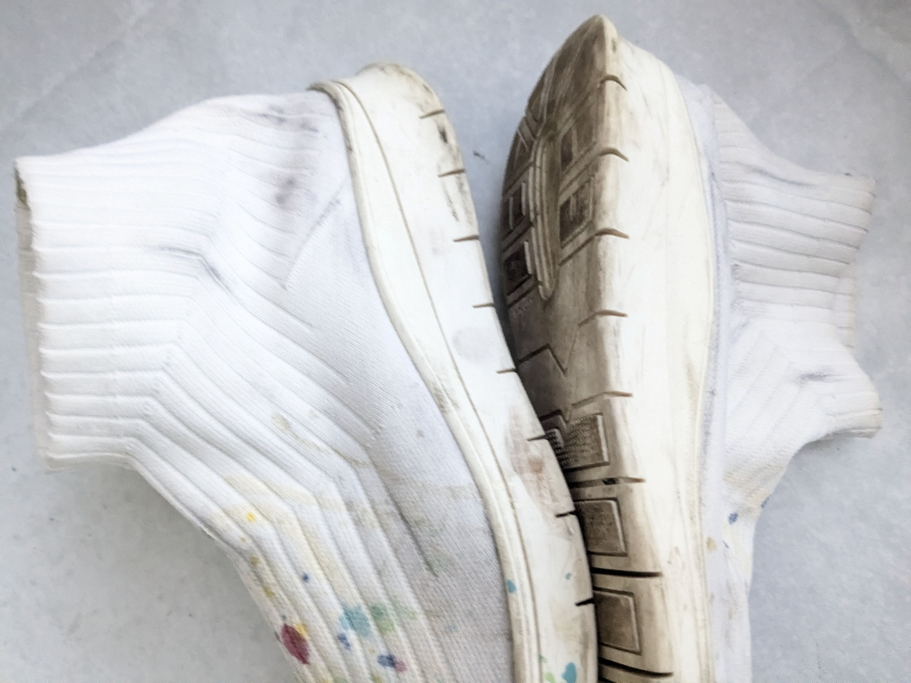 Maison Margiela Maison Margiela Sock Sneakers Paint Splatter 10 43 White Size US 10 / EU 43 - 8 Thumbnail